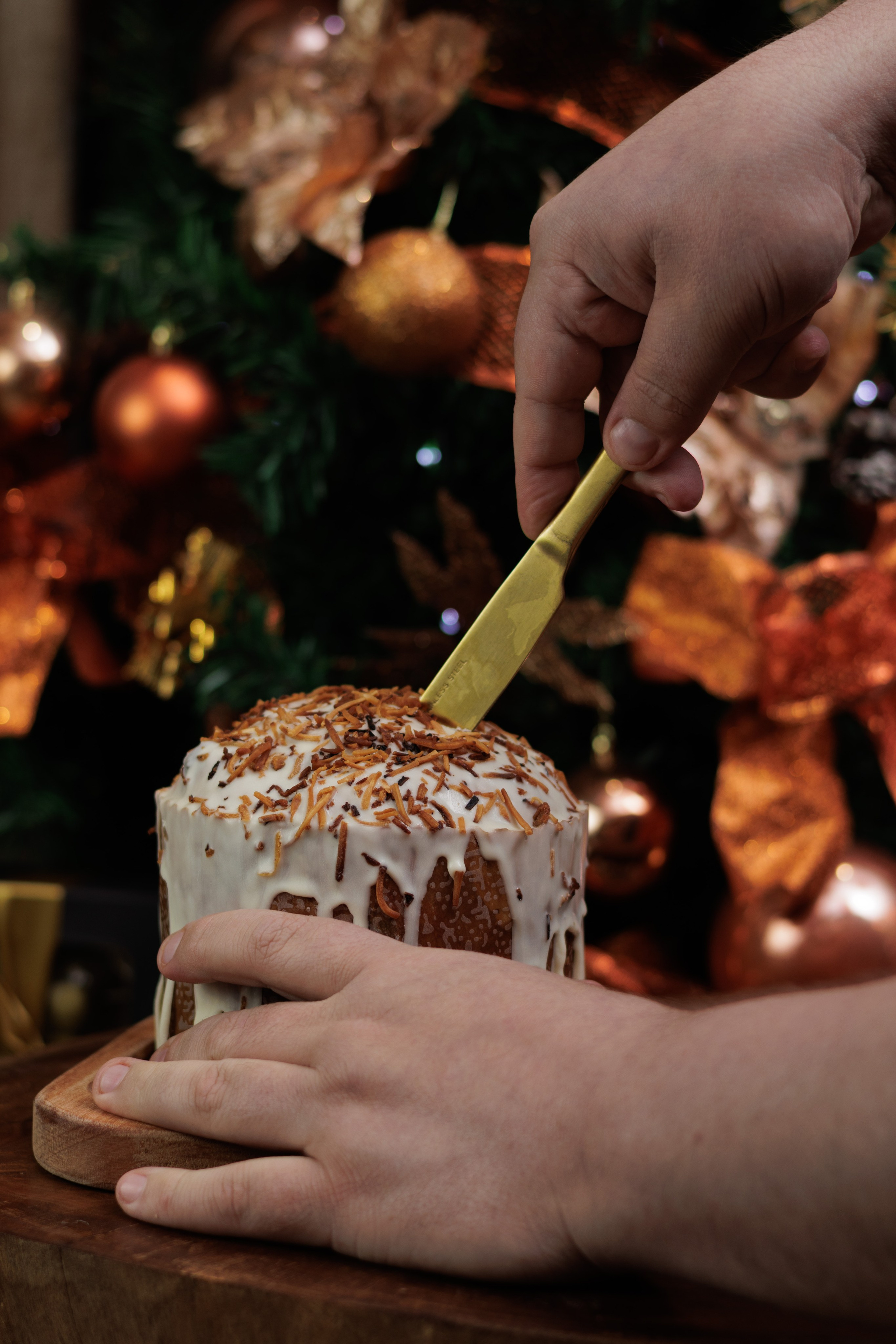 Fotografia de Panetone Artesanal | Nonna Maria Produtos Artesanais. Luan Hobold Fotografia