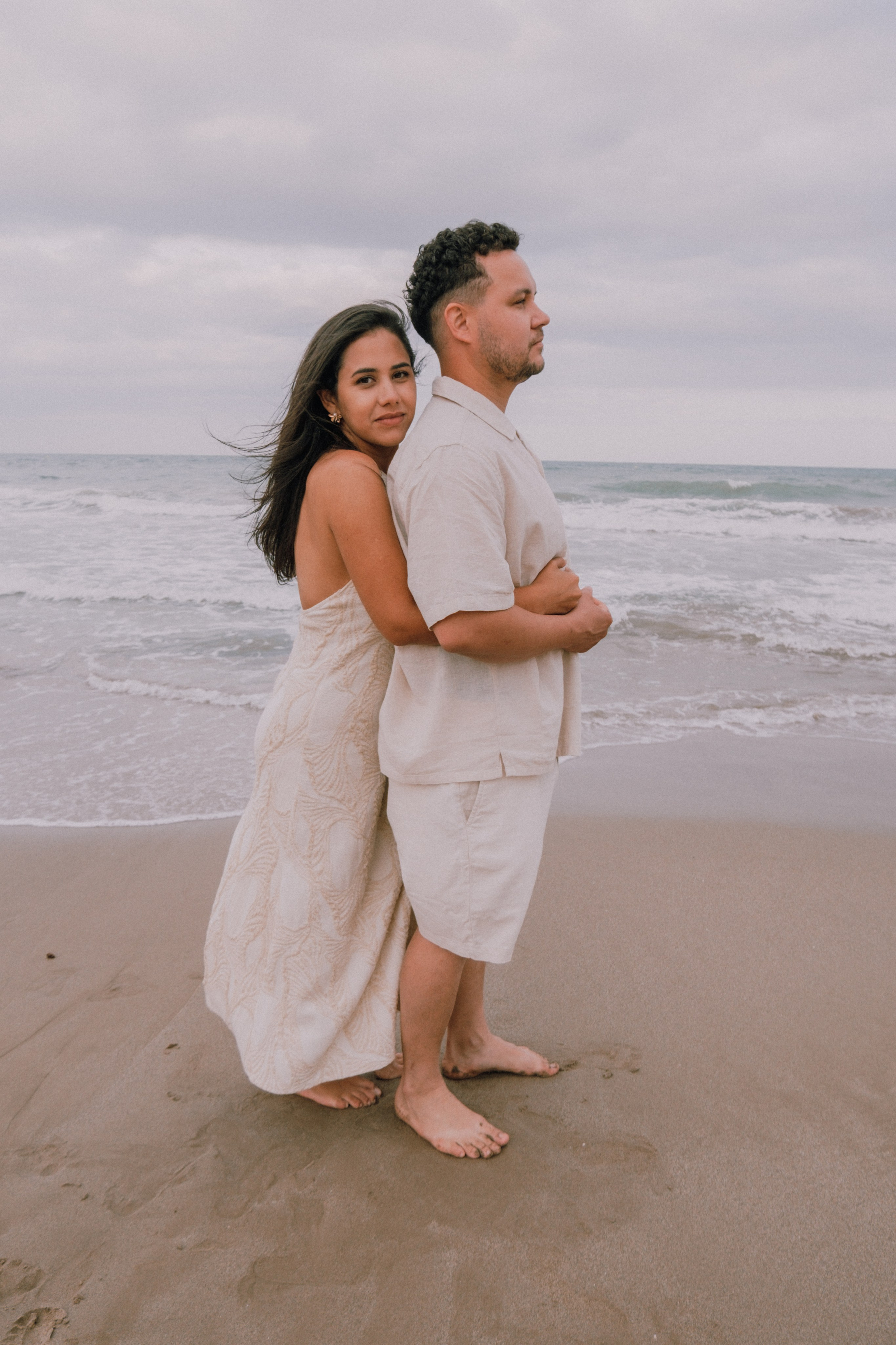 Семейная фотосессия на пляже. Профессиональная фотосъемка в Калафелле — Елена Медведева