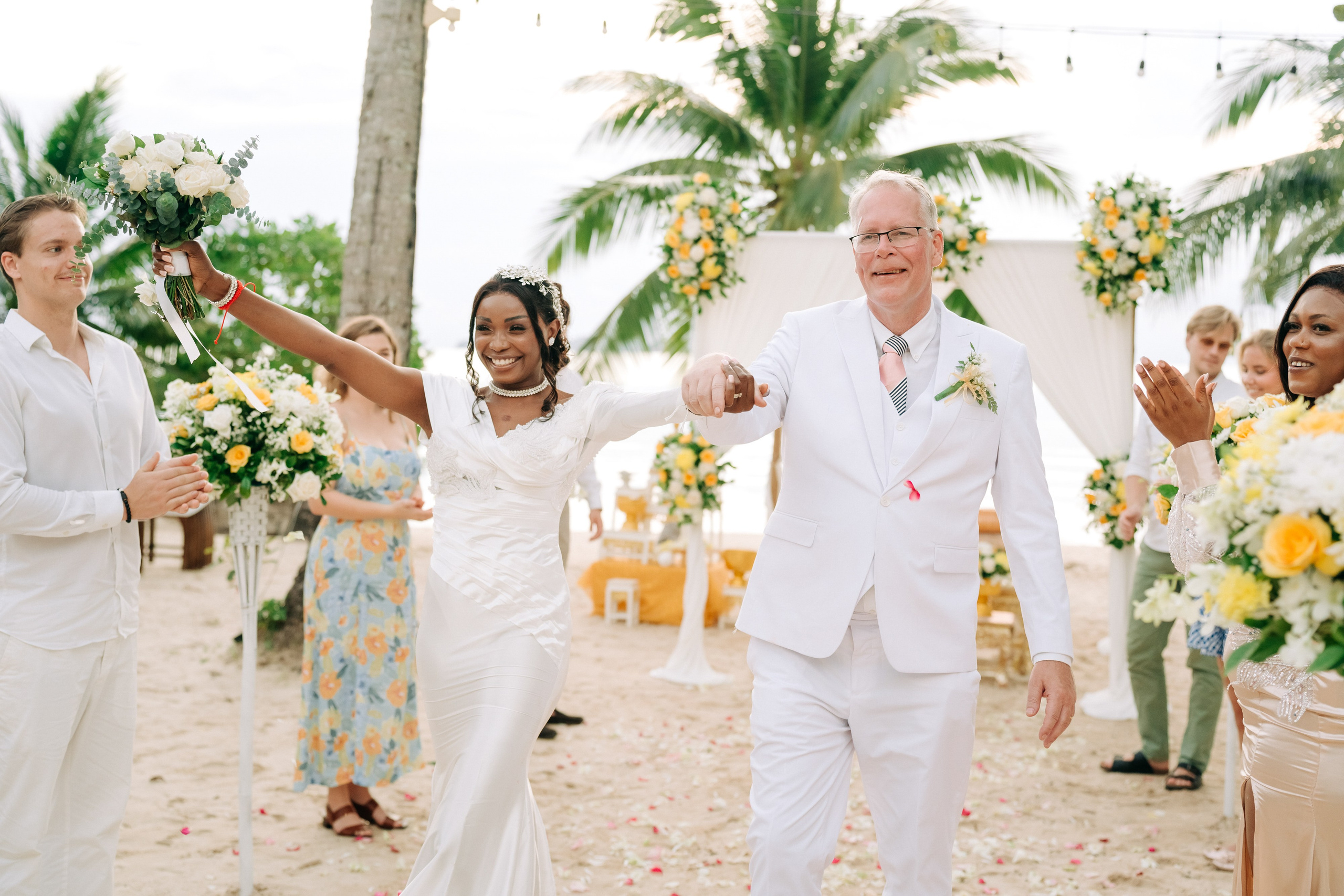 GRACE & MARTIN. Буддийская свадебная церемония на Самуи, Таиланд