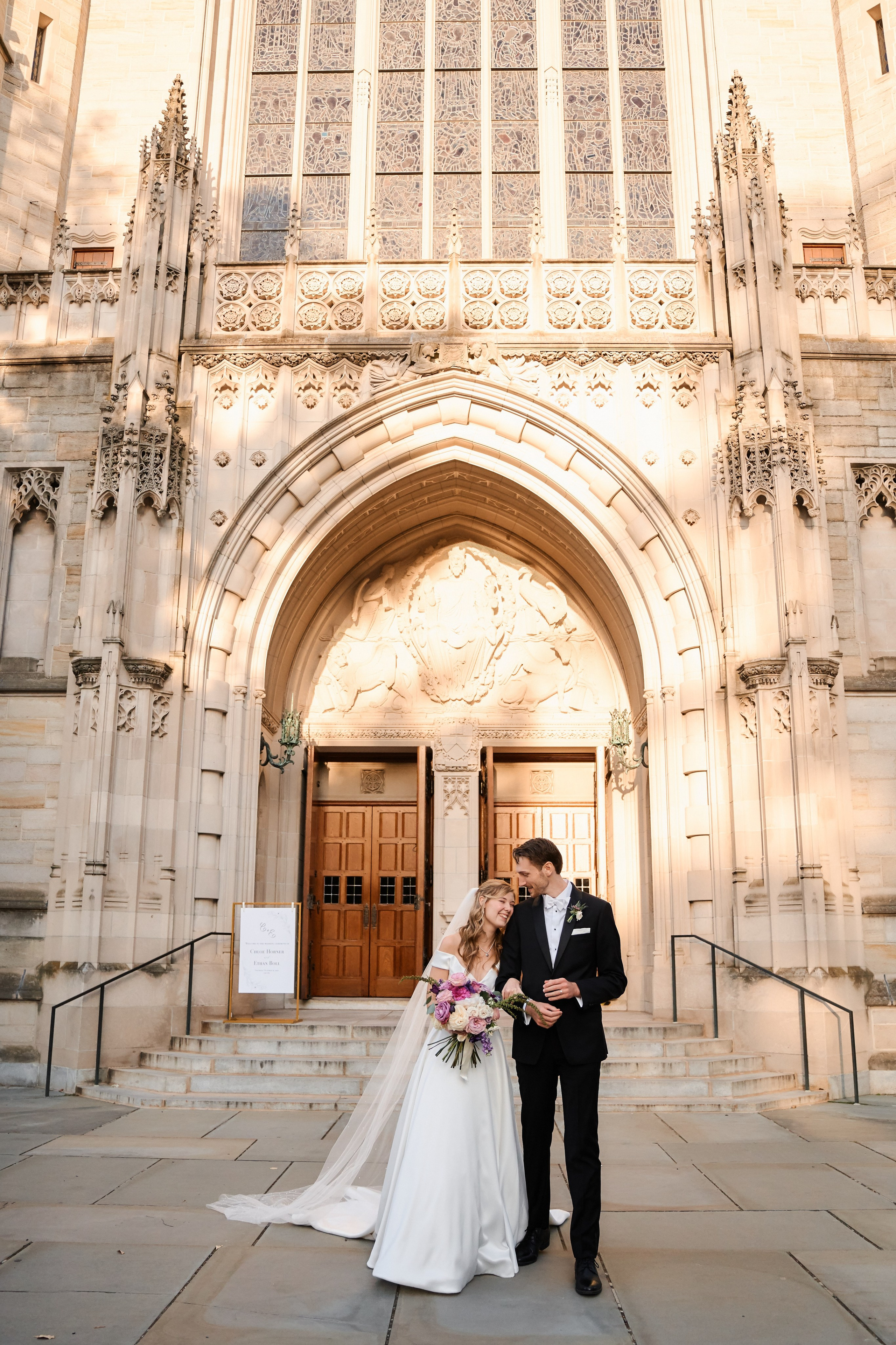 Elegant Wedding Ceremony at a Historic New York Cathedral | Timankov Photography. Professional Wedding and event photographer USA New York