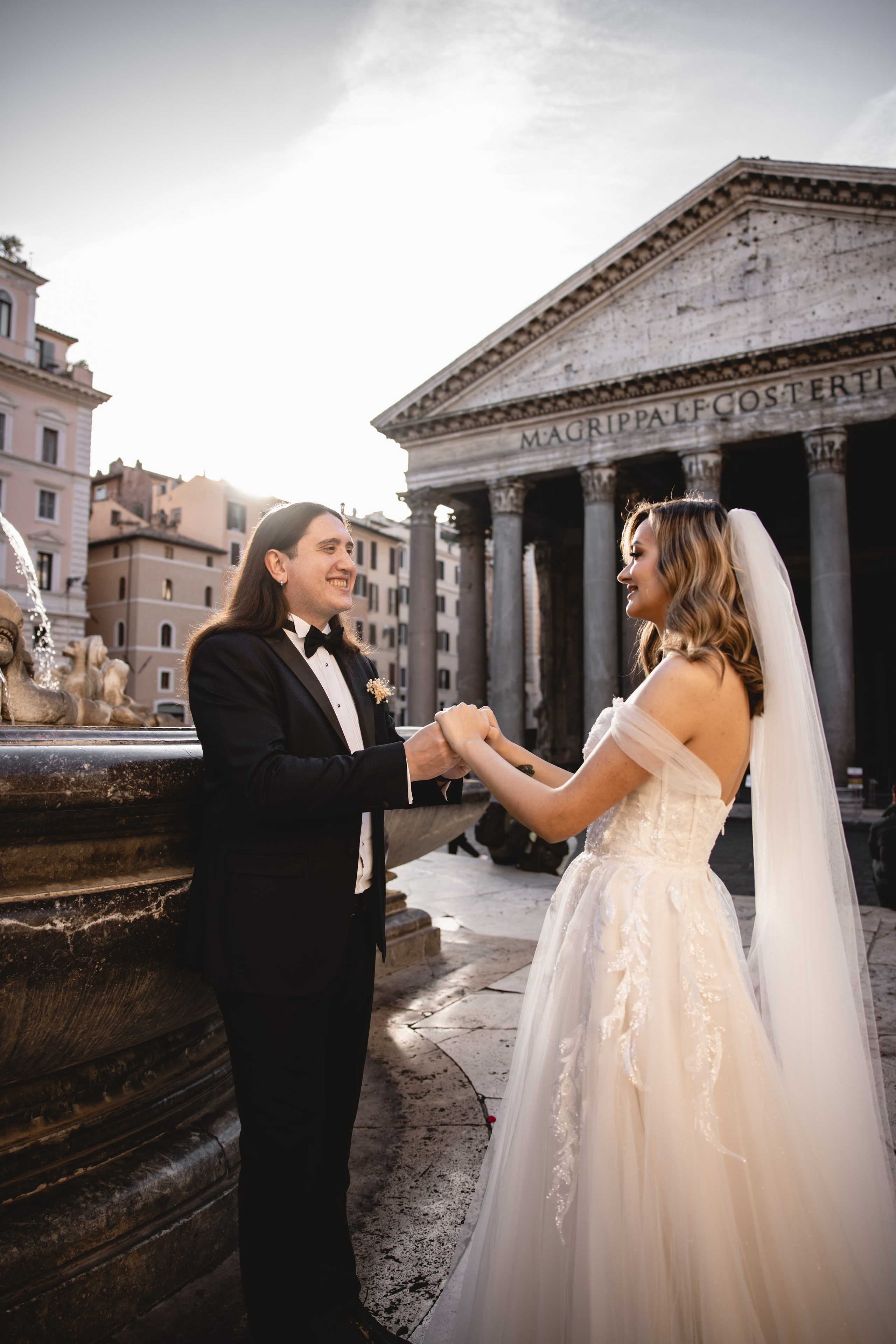Wedding in Roma. Professional wedding photographer in Copenhagen, Denmark — Julia Byron