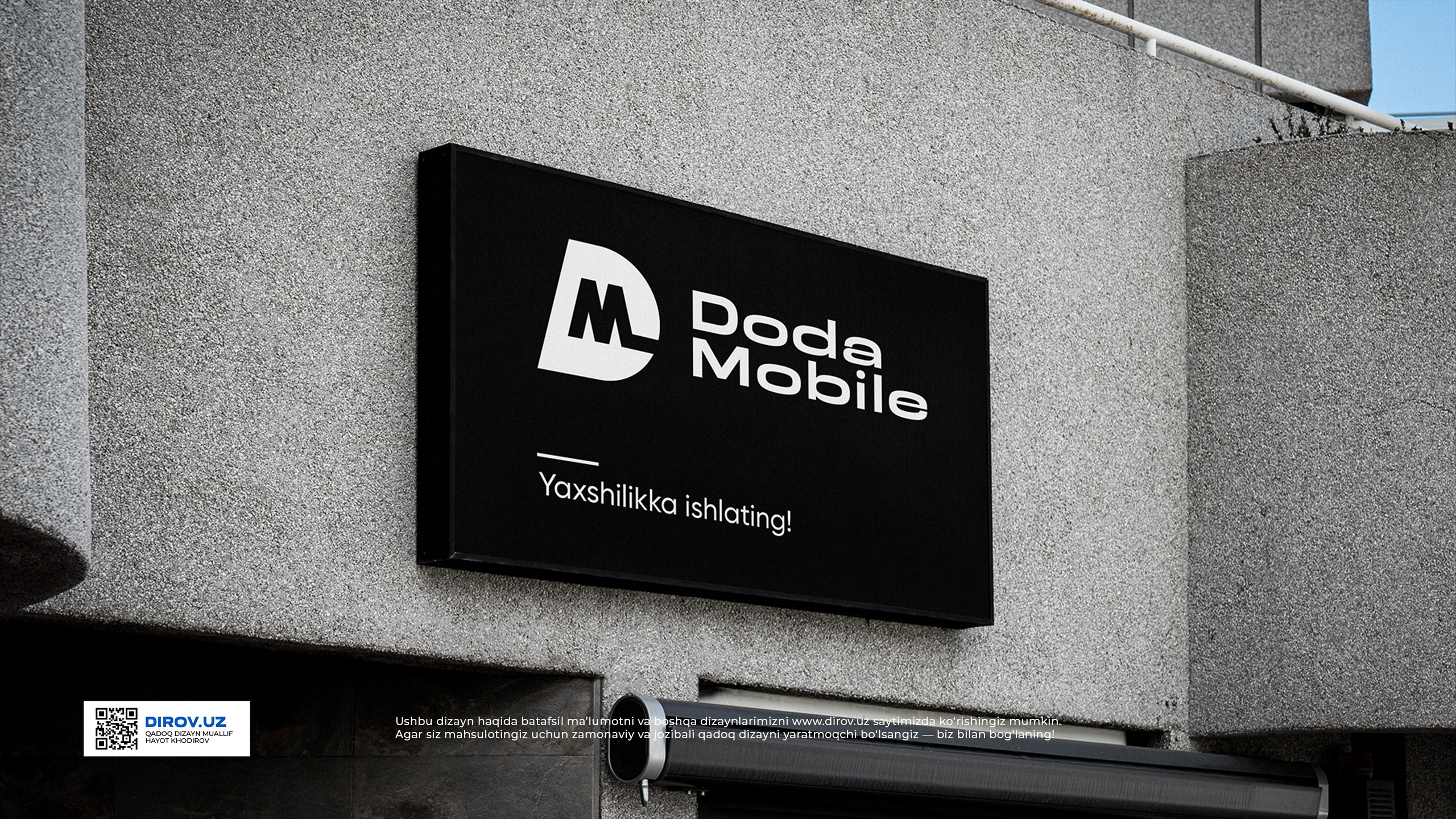 Doda Mobile  — Logotip. Dirov — Hayot Khodirov