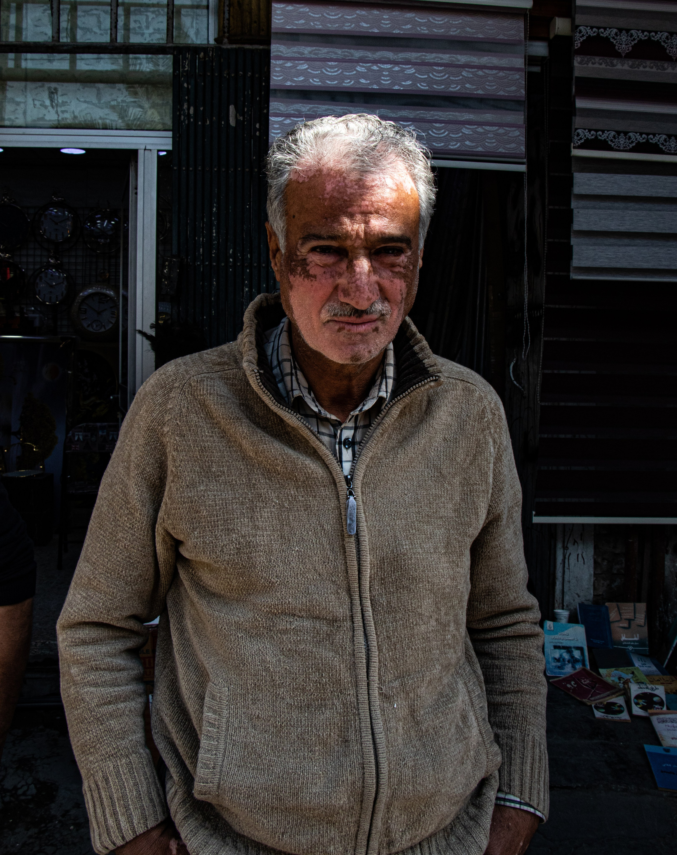 Portrait d'un marchand à Baghdad.