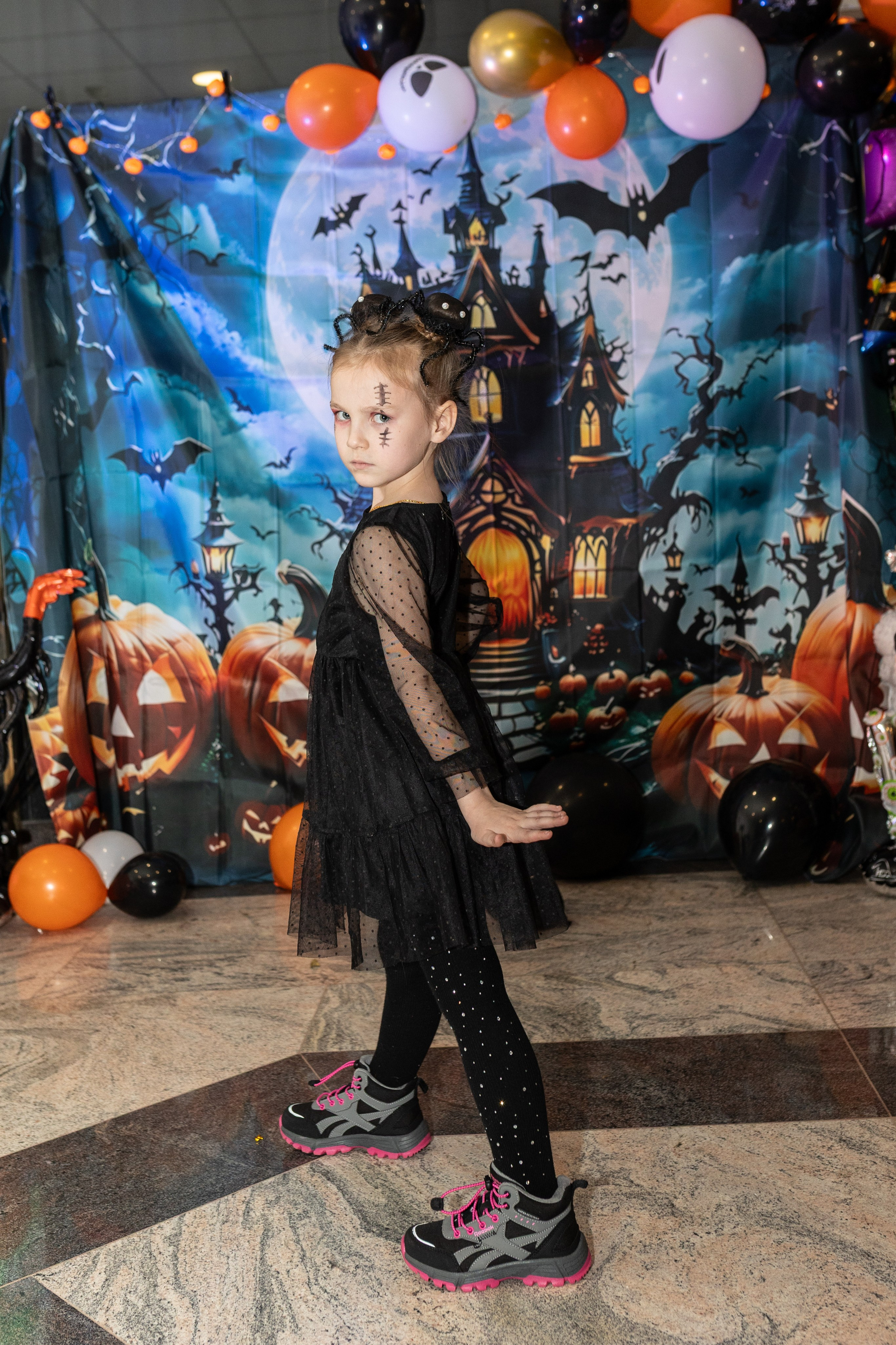 Leo dance studio Helloween 2025. Семейный и детский фотограф в Варшаве Мила Бобровская
