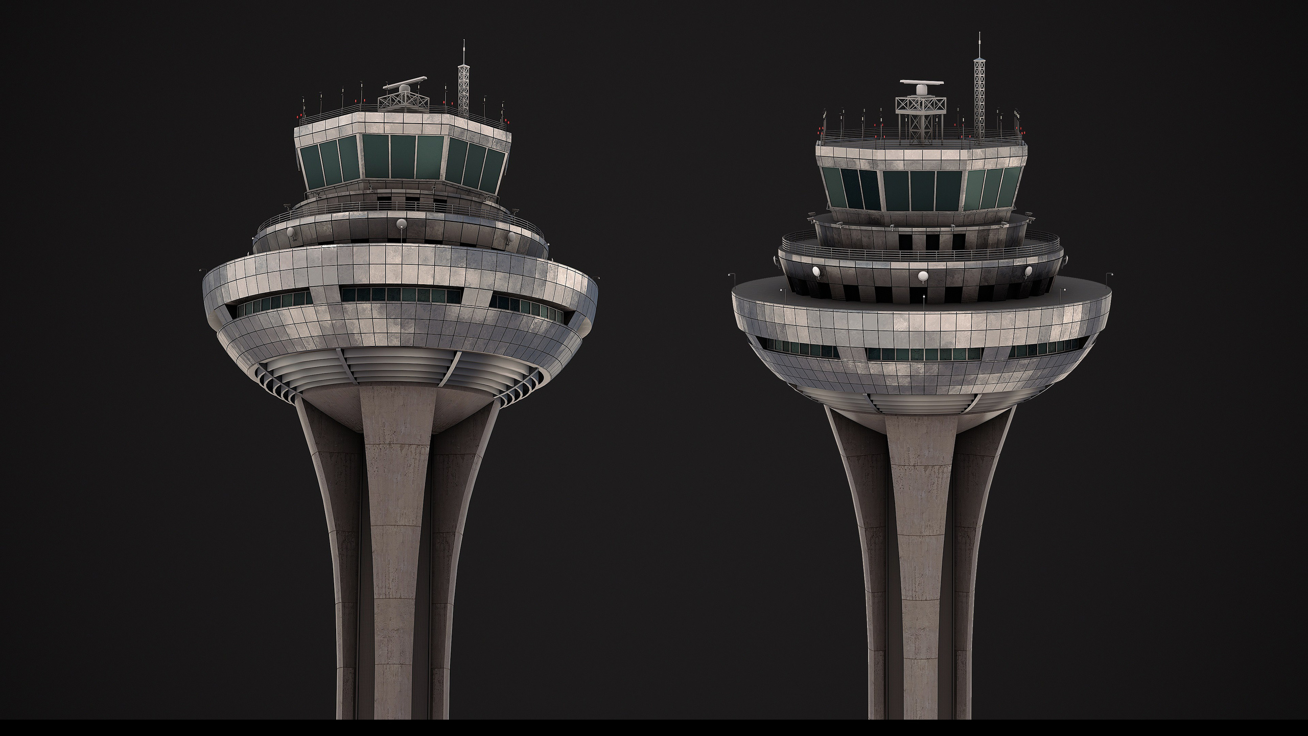 ATC Tower — Madrid Barajas Airport. Interimagenes I Barcelona Photographers