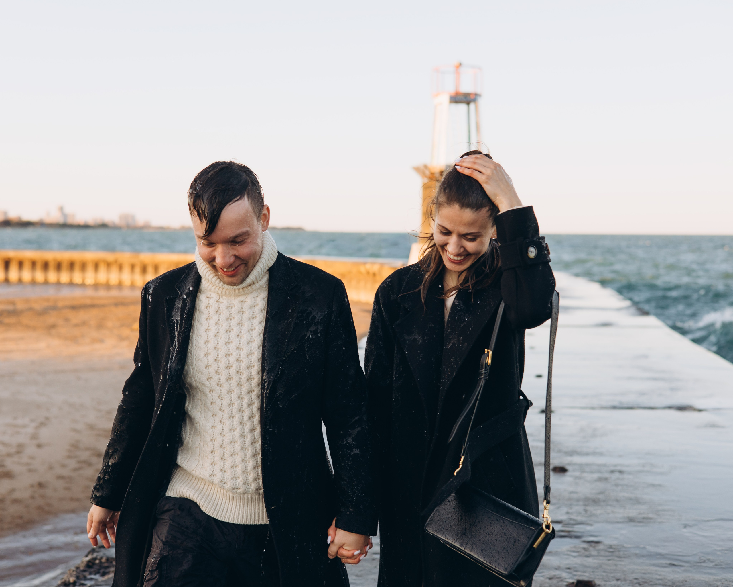 North Lake Shore Proposal — Chicago Photographer — Margarita Chudinova