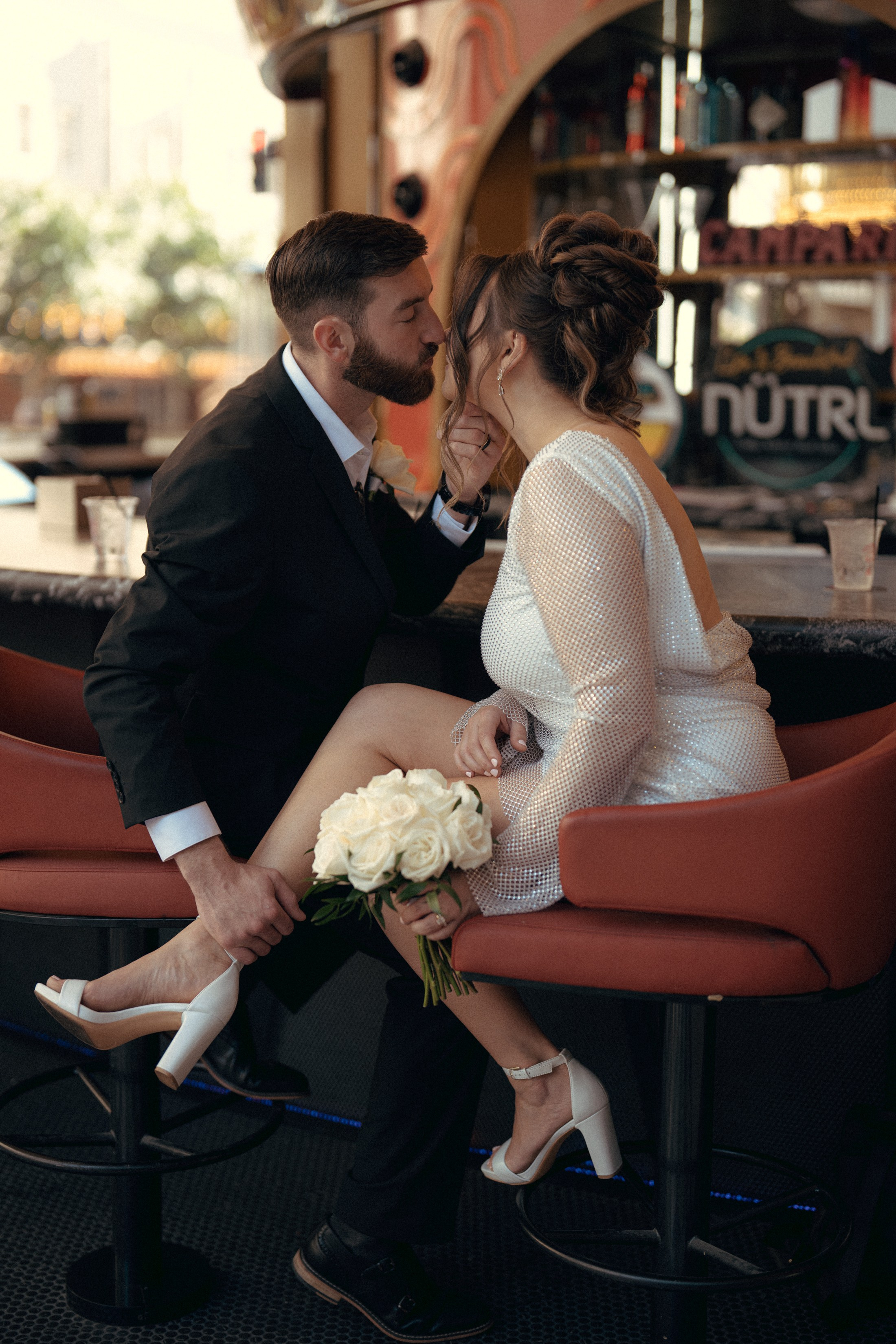 Casey&Michael. Wedding & elopement photographer Viktoriya Kravtsov. Las Vegas