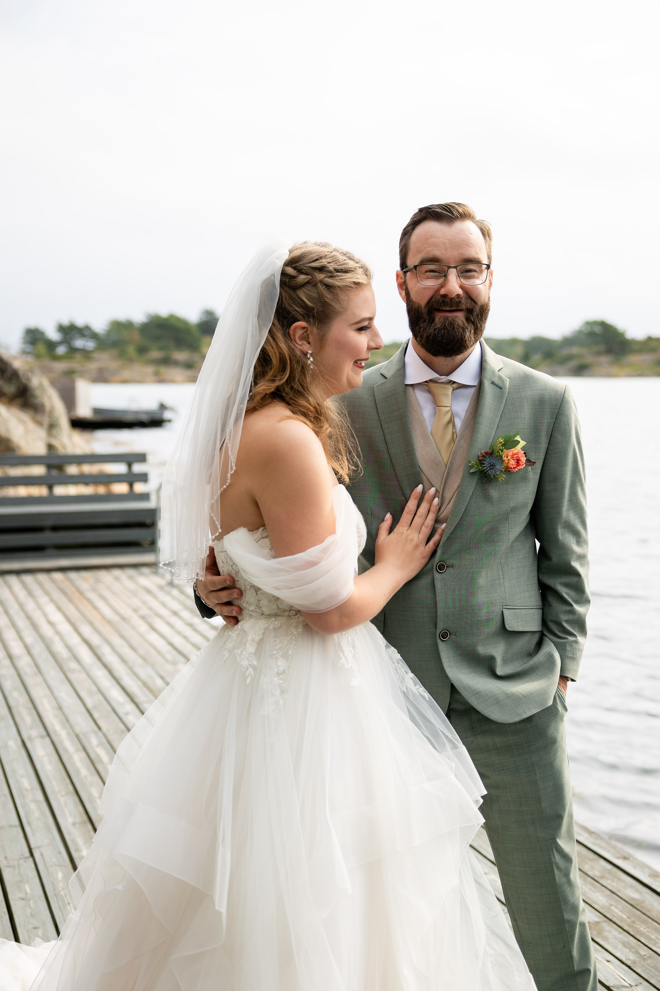 Bryllupsfotografering på Tromøya i Arendal. Bryllupsfotograf i Oslo og Rogaland — Meisal Media