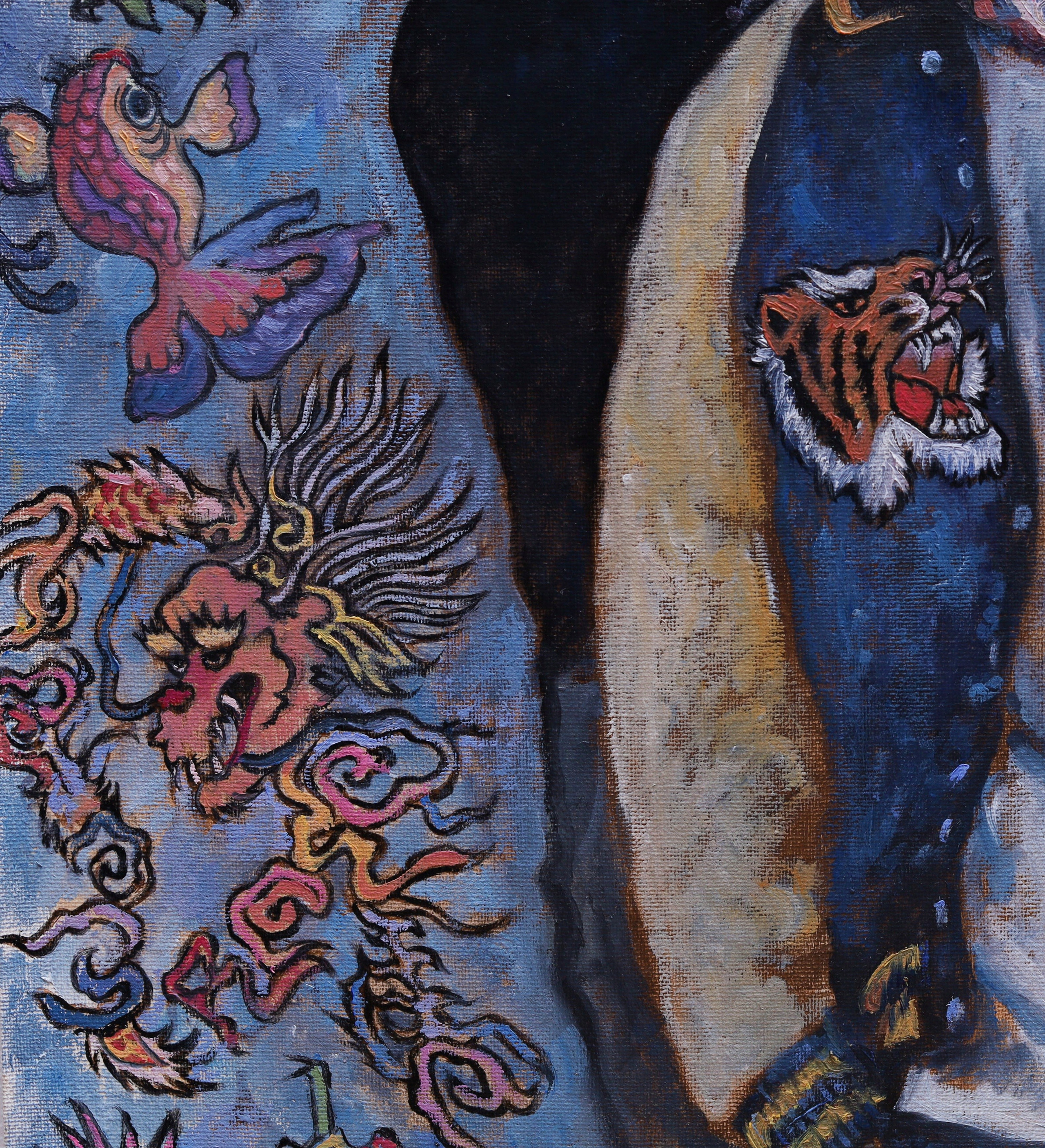 Tiger and Dragon. Barbara Cabral