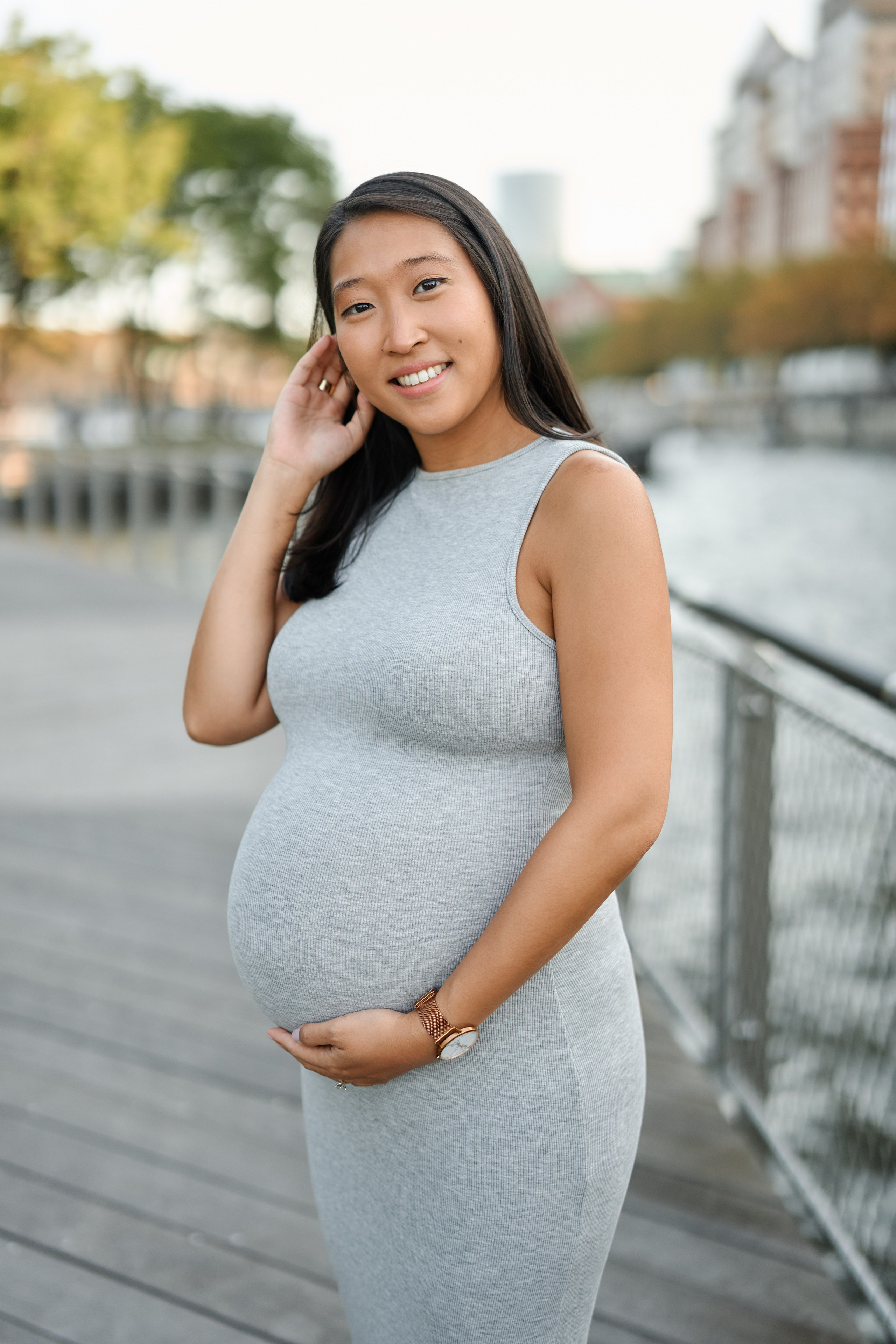 Maternity indoor and studio photoshoot. Professional Wedding and event photographer USA New York