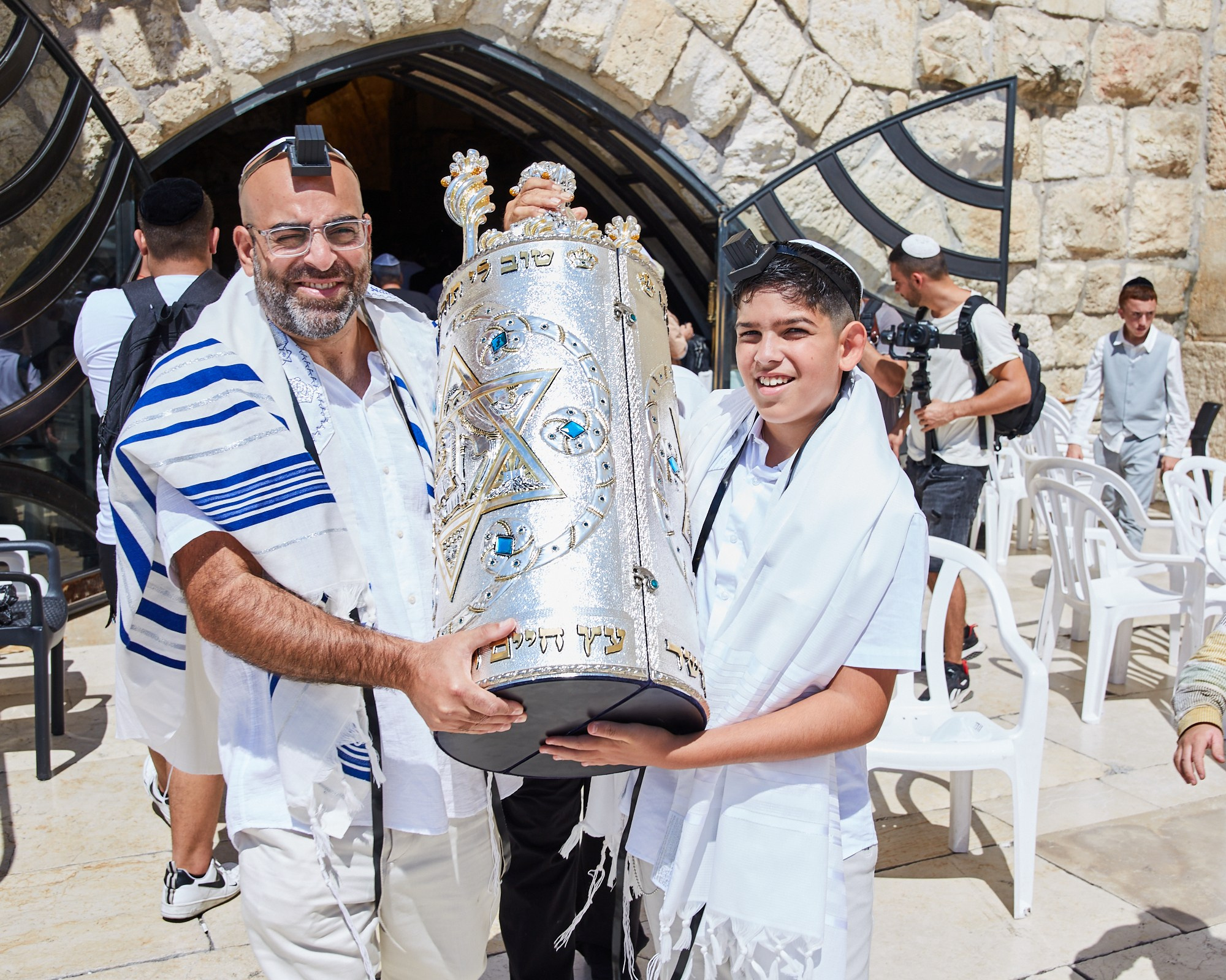Бар-мицва на Котеле. Портретный и репортажный фотограф в Израиле Рома Бирман