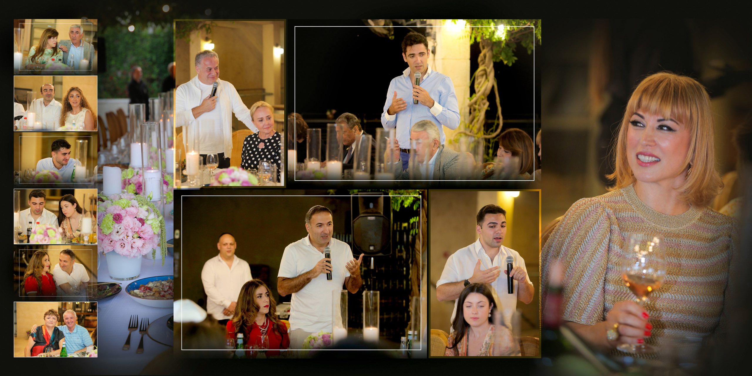 אירינה בת 60. Wedding and events photographers Studio Shalom