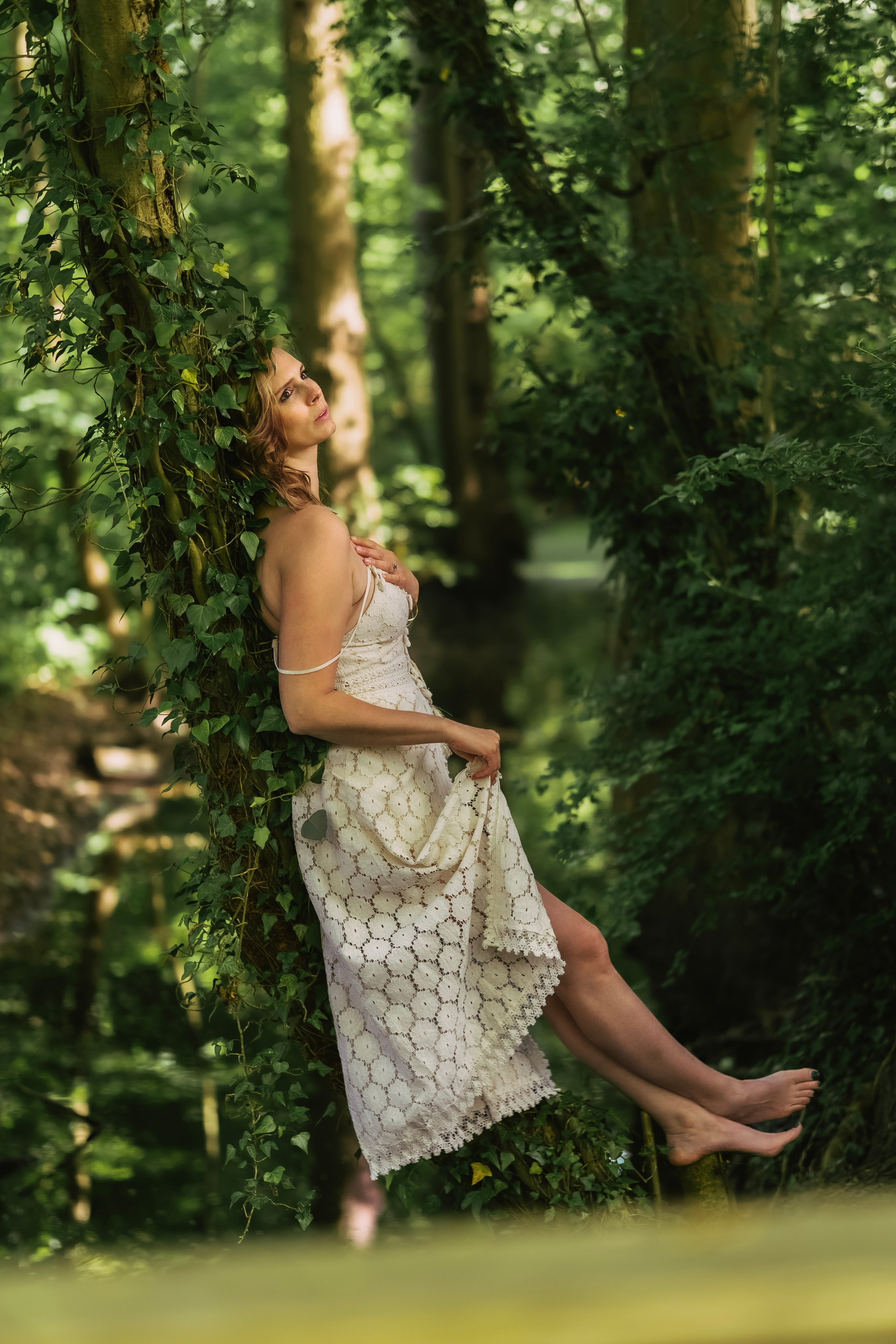 Magical enchanted forest photoshoot in Netherlands