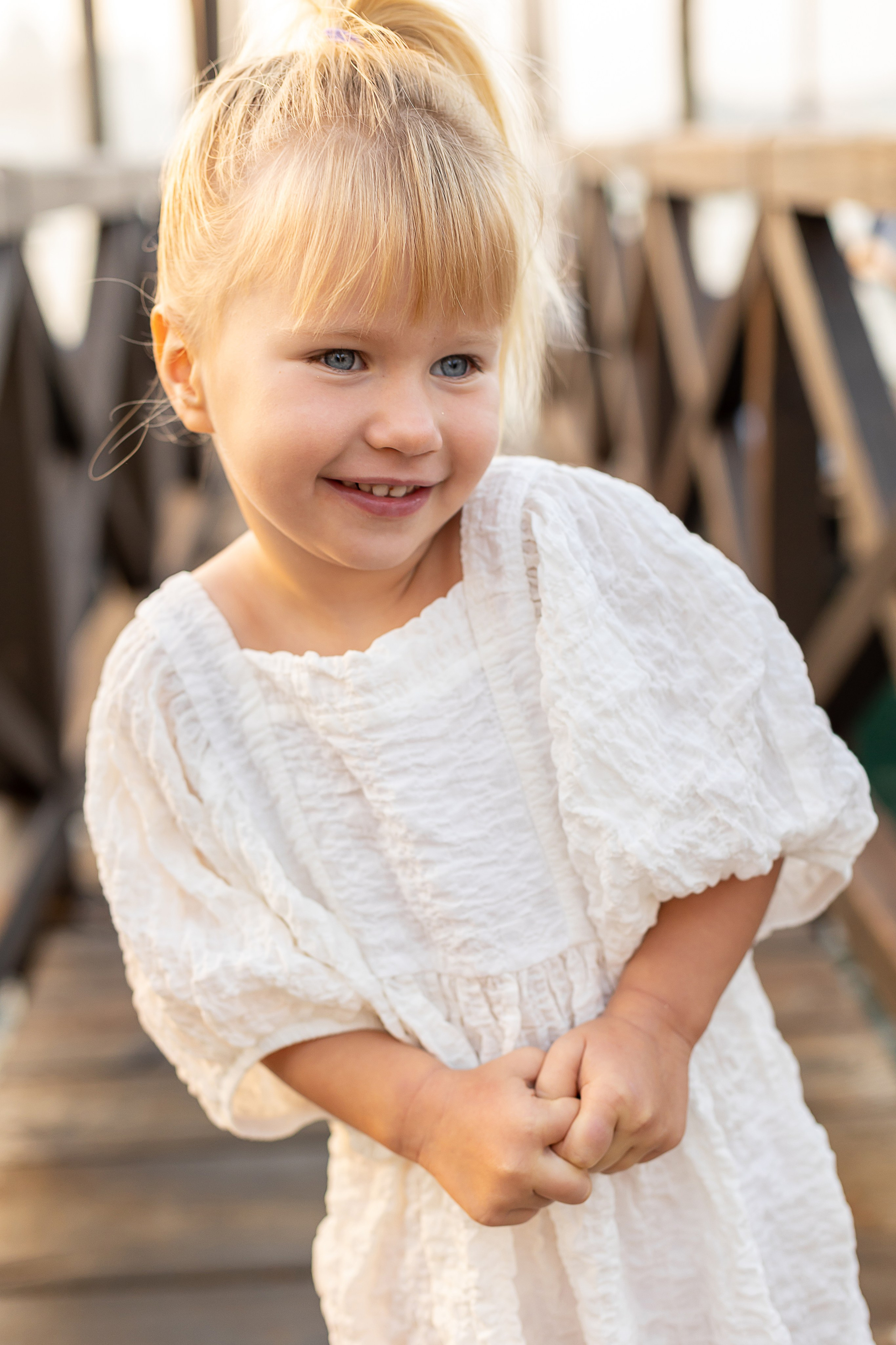 Emi and family at sunset