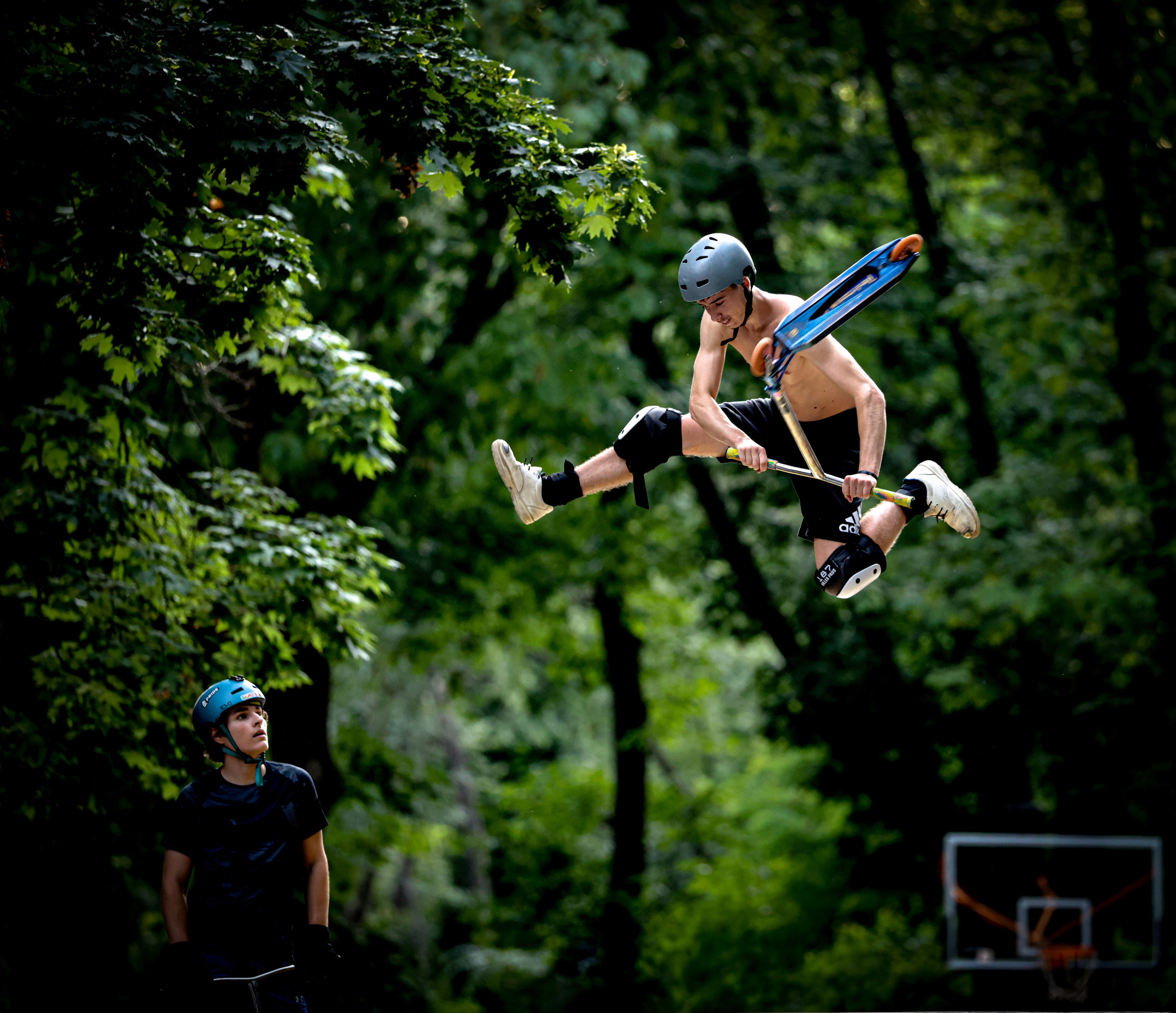 Junior Scooter Jam — Eveniment sportiv pentru copii. Cadre de catifea