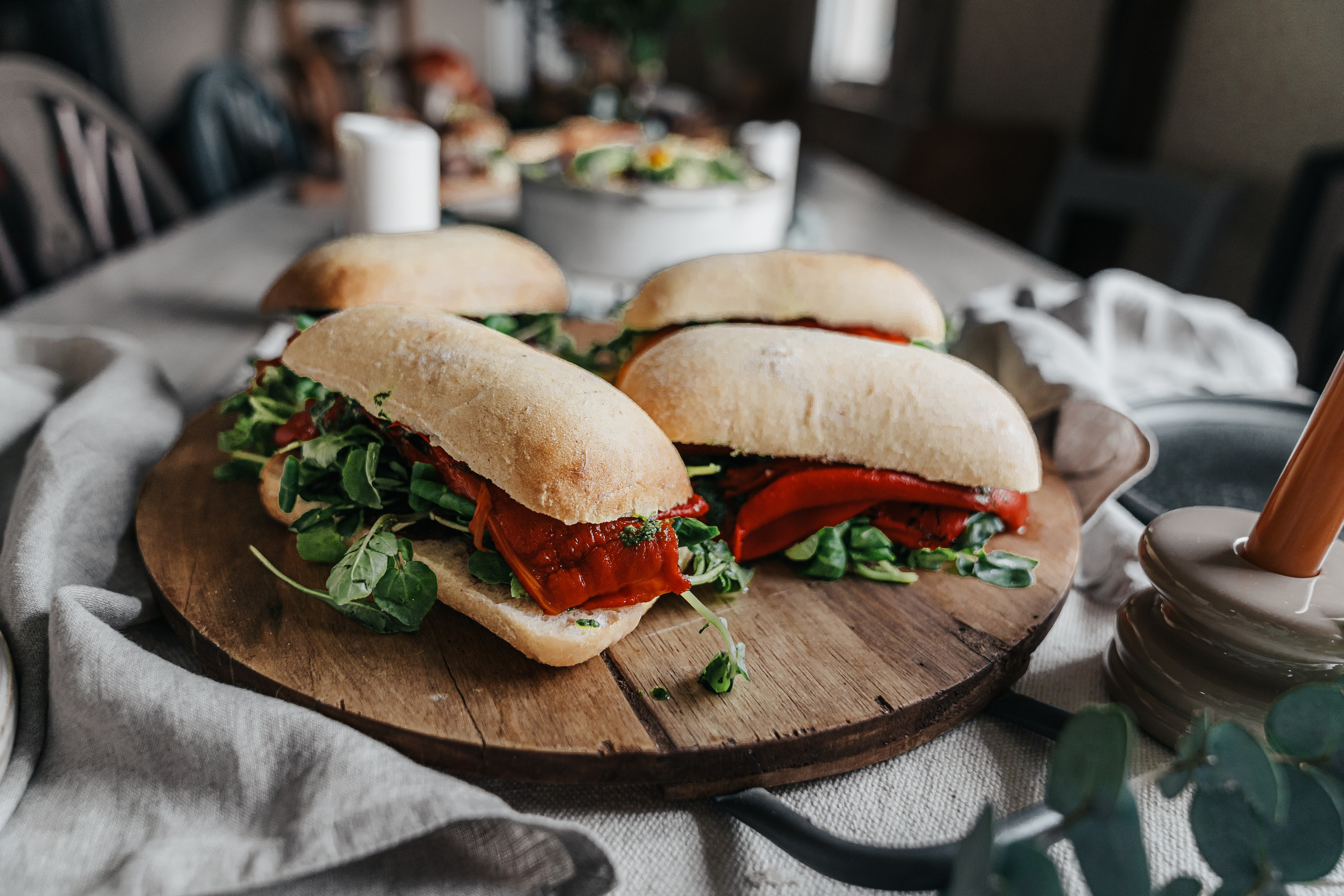 Retreat in Northumberland Roses Bowler, food photography, cake and catering photography, women run businesses, sandwiches and salads photoshoot ,food photo styling