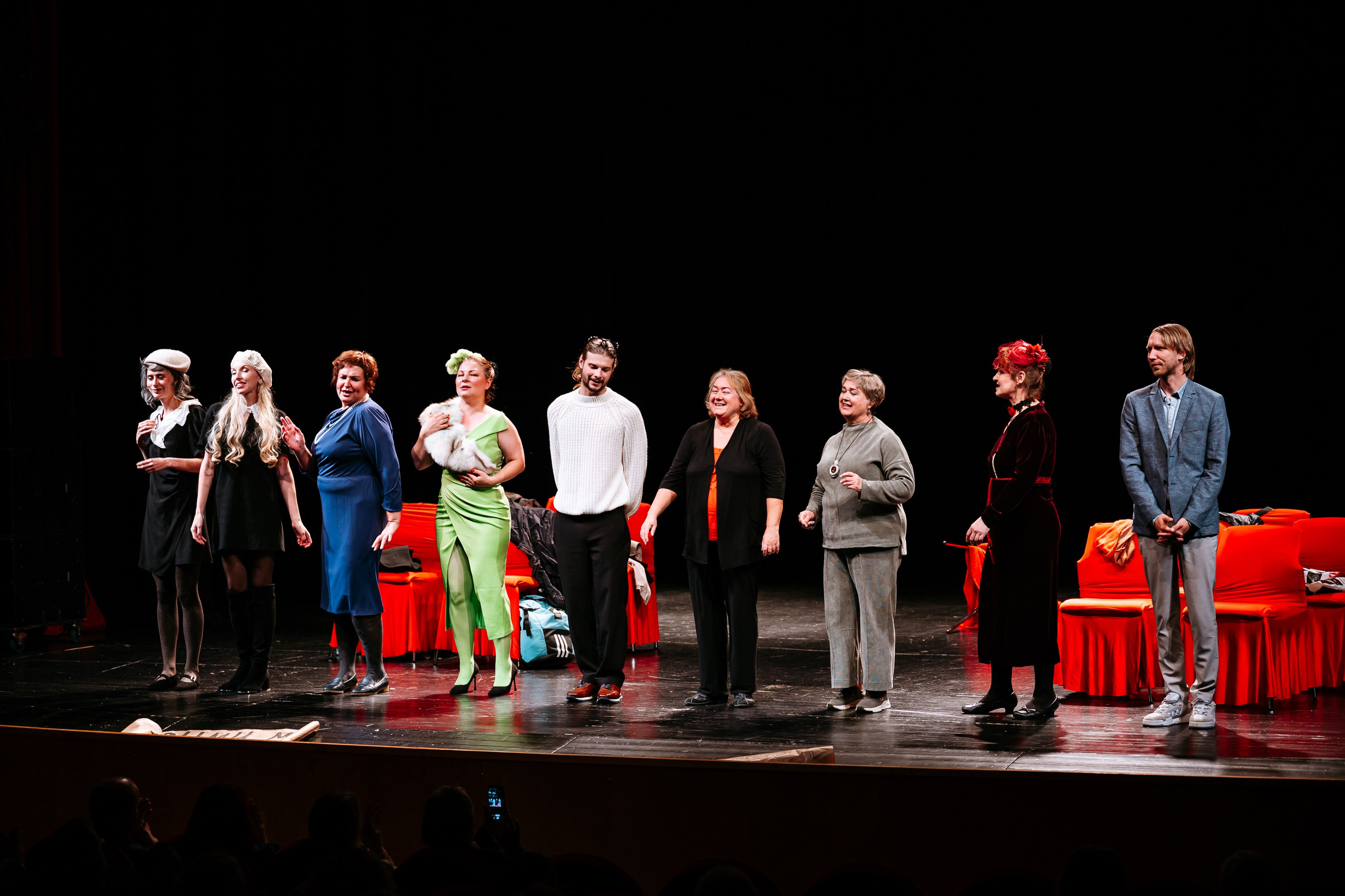 Garbo Teater „12 стульев“. Jelizaveta Gross - reportaaži- ja portreefotograaf Narvas