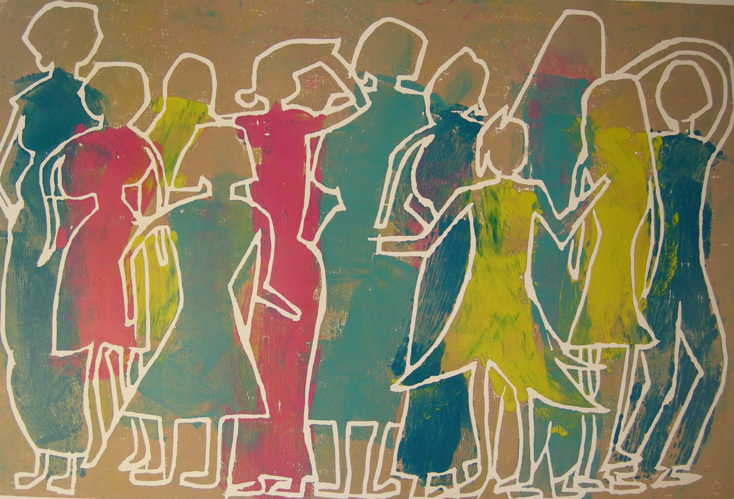 11-wir, 2018 - 40x60 auf Papier 60x80