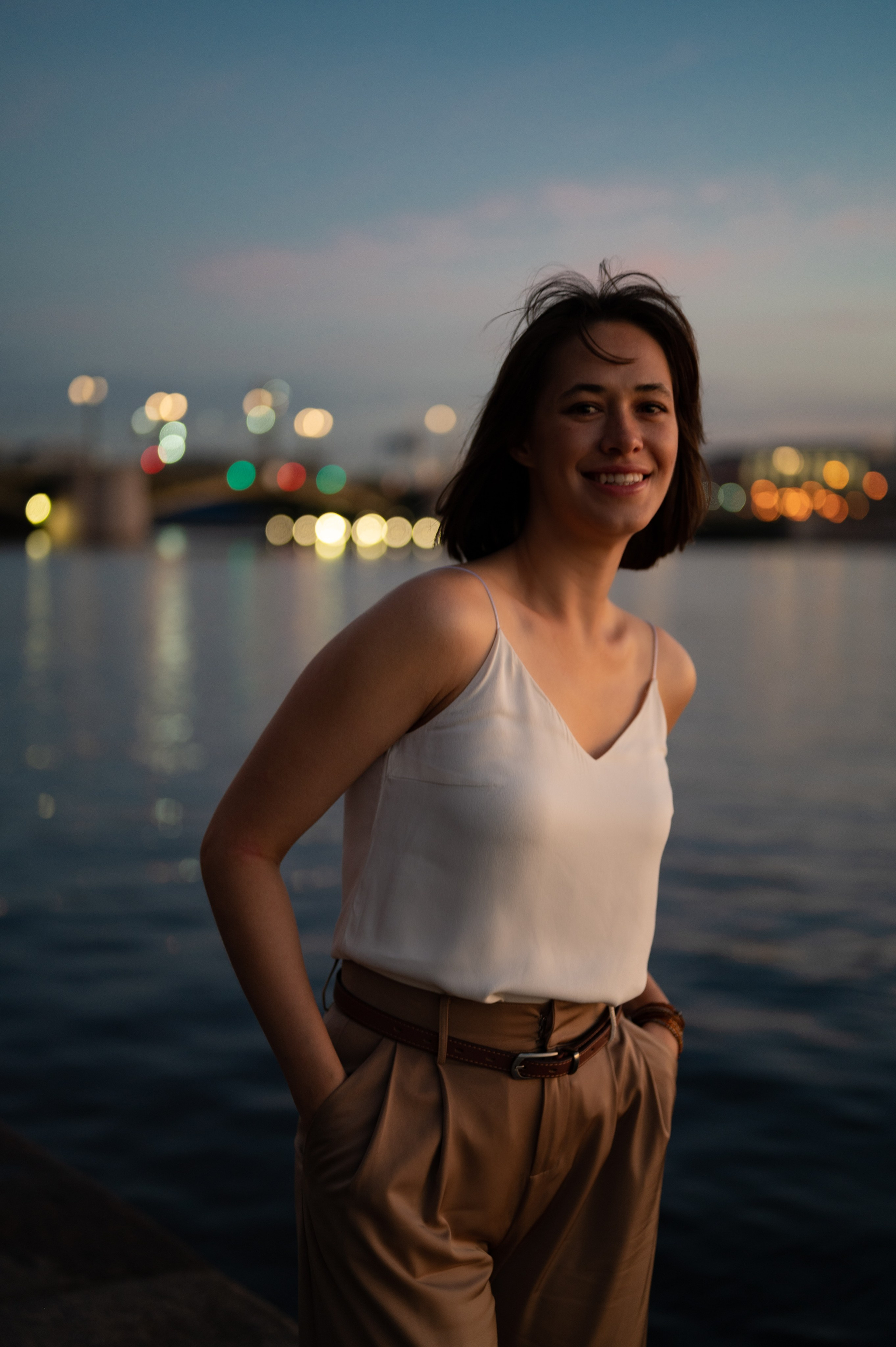 Liza — St. Petersburg and sunrise. Photographer Yulia Lushnikova, Based in Valencia
