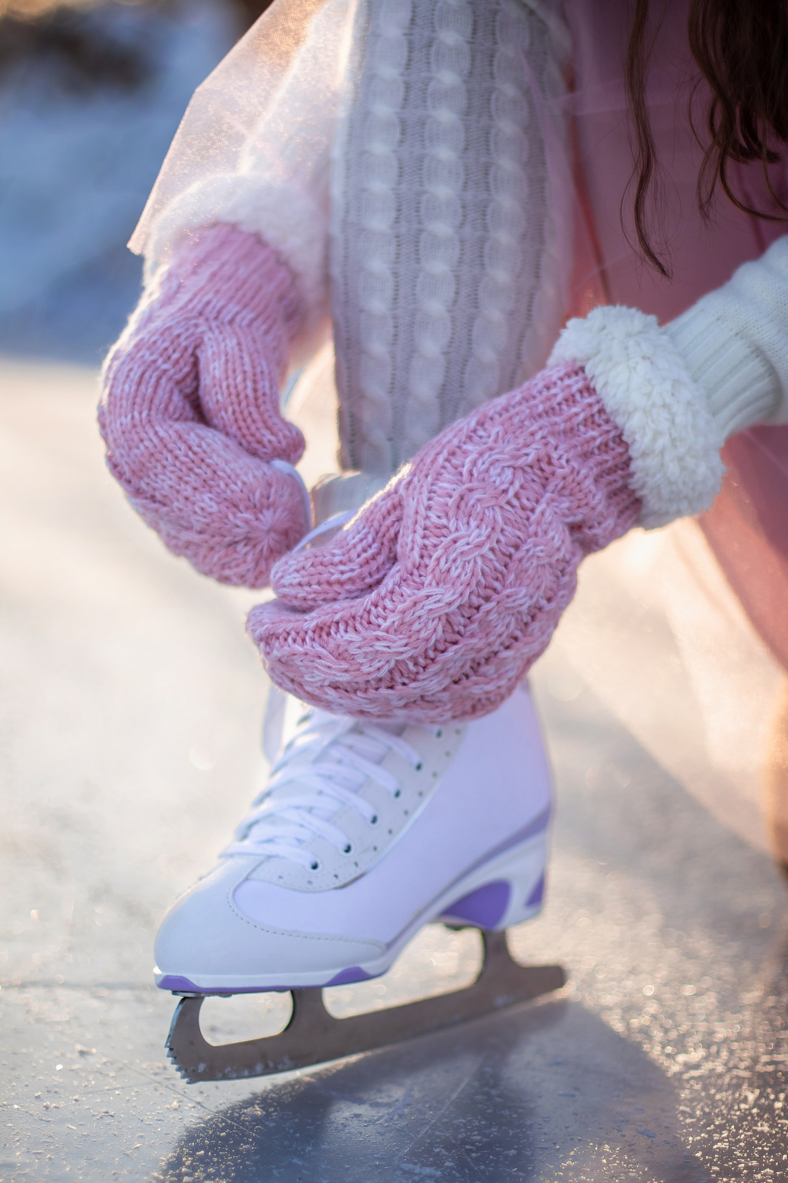 На катке. Фотограф Яна Галецкая в Гранд-Прери