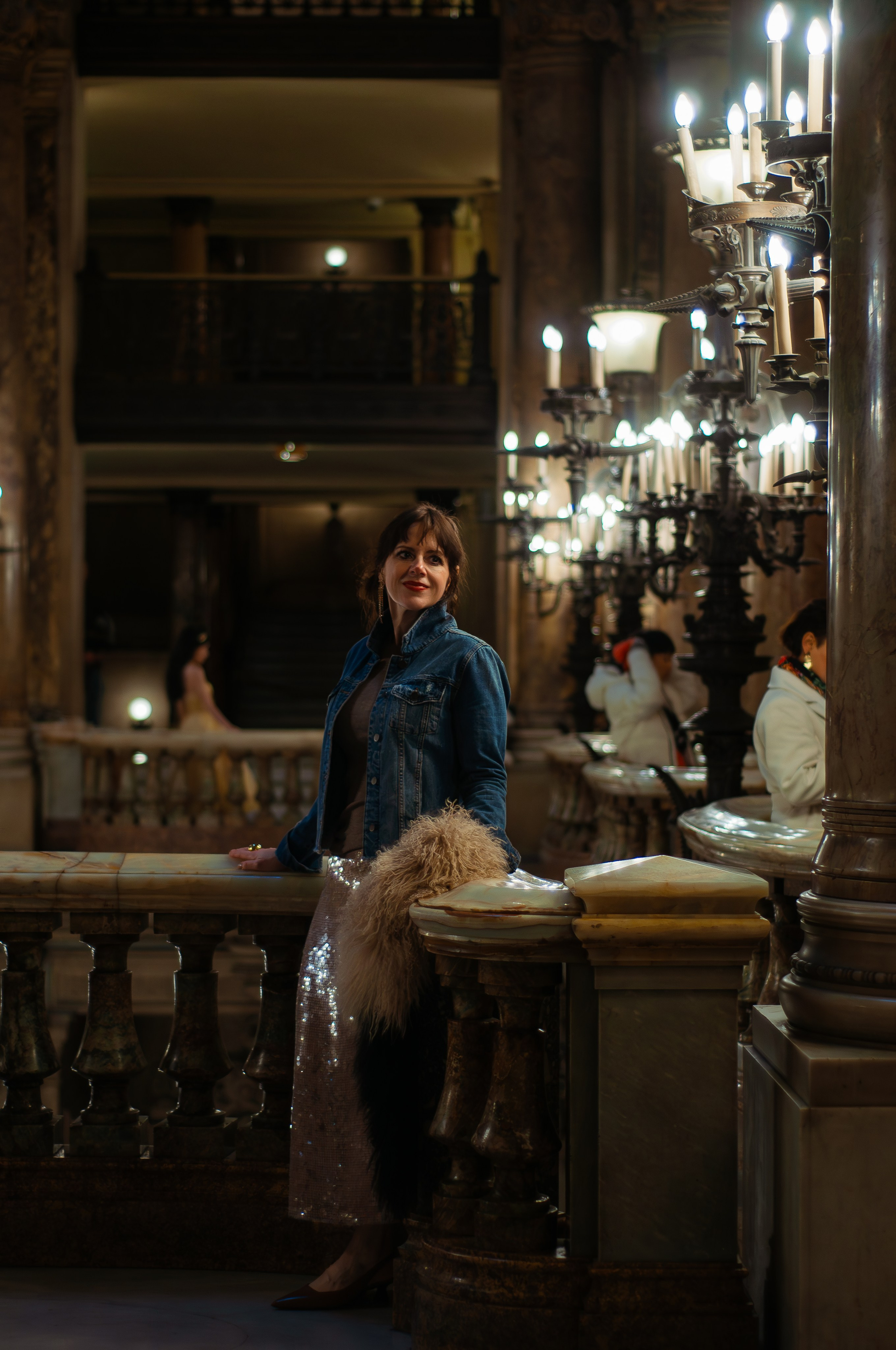 Юбилейная фотосессия в Опере. Фотограф в Париже Полина Осипова