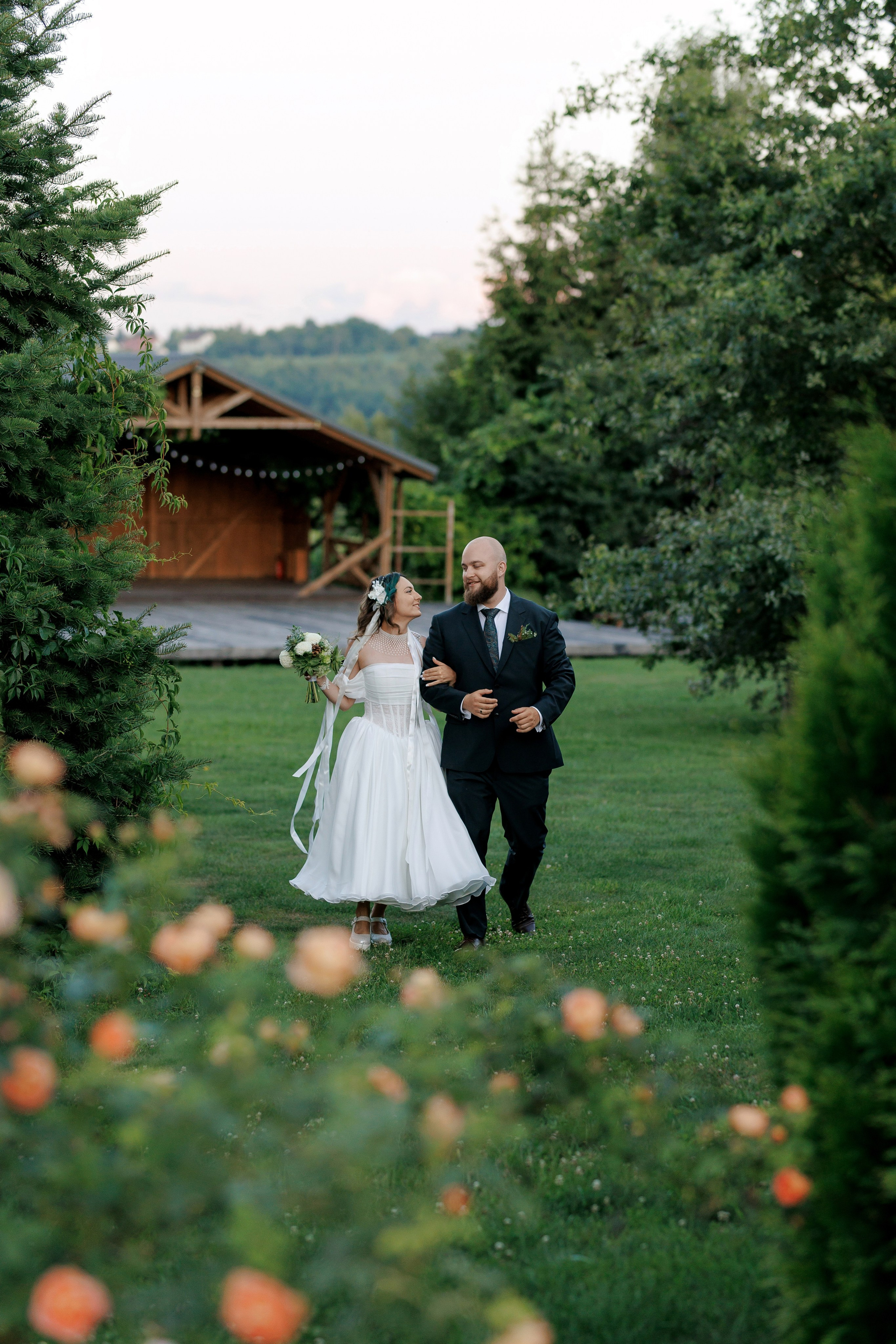 Janina & Wladek. Dworzyszcze Wola. 23.07.2025. Fotograf ślubny i rodzinny w Krakowie Yana Klymova