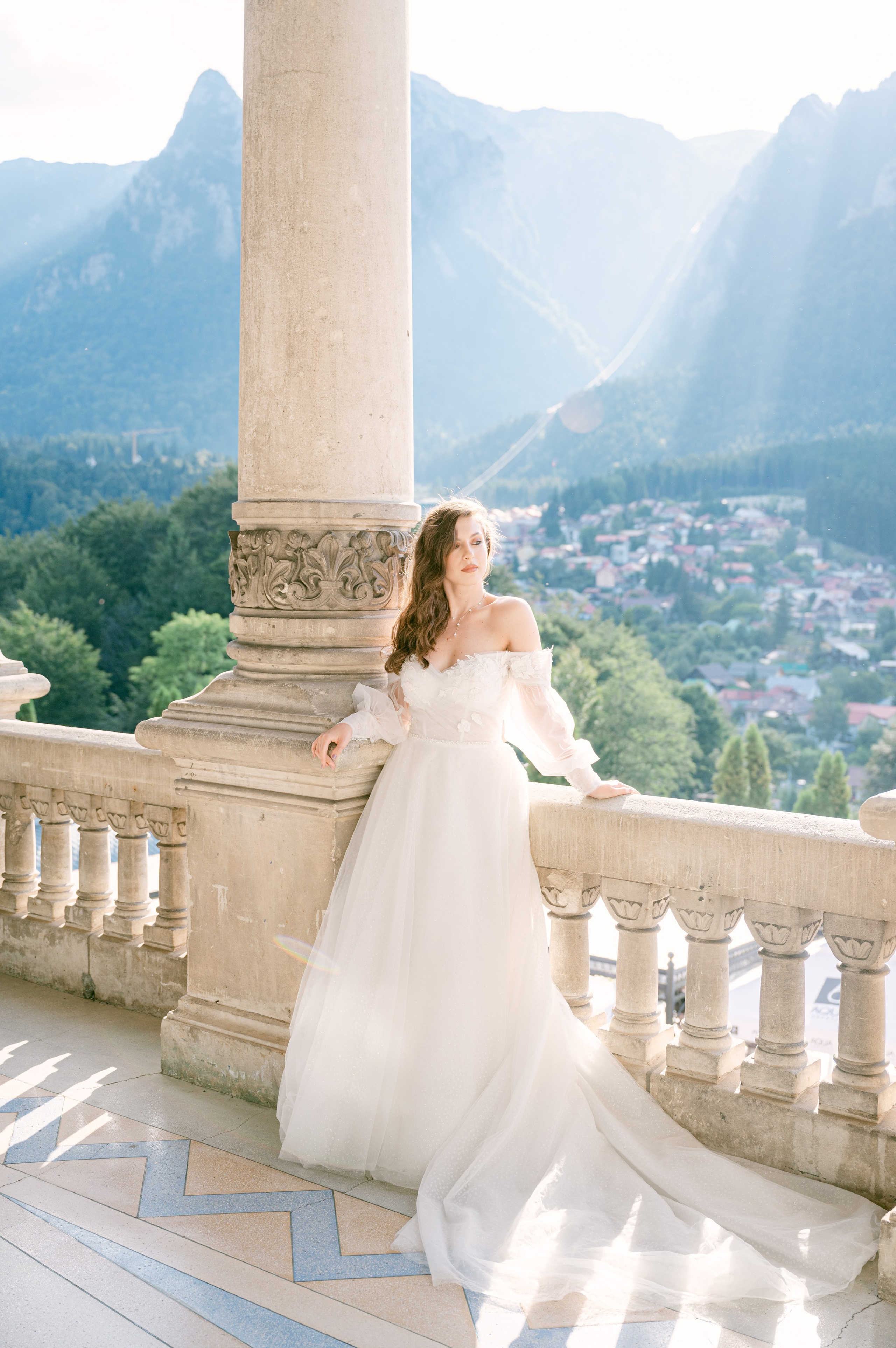 Ședință foto Trash the Dress la Castelul Cantacuzino realizată de fotograf nuntă Brașov Happy Souls