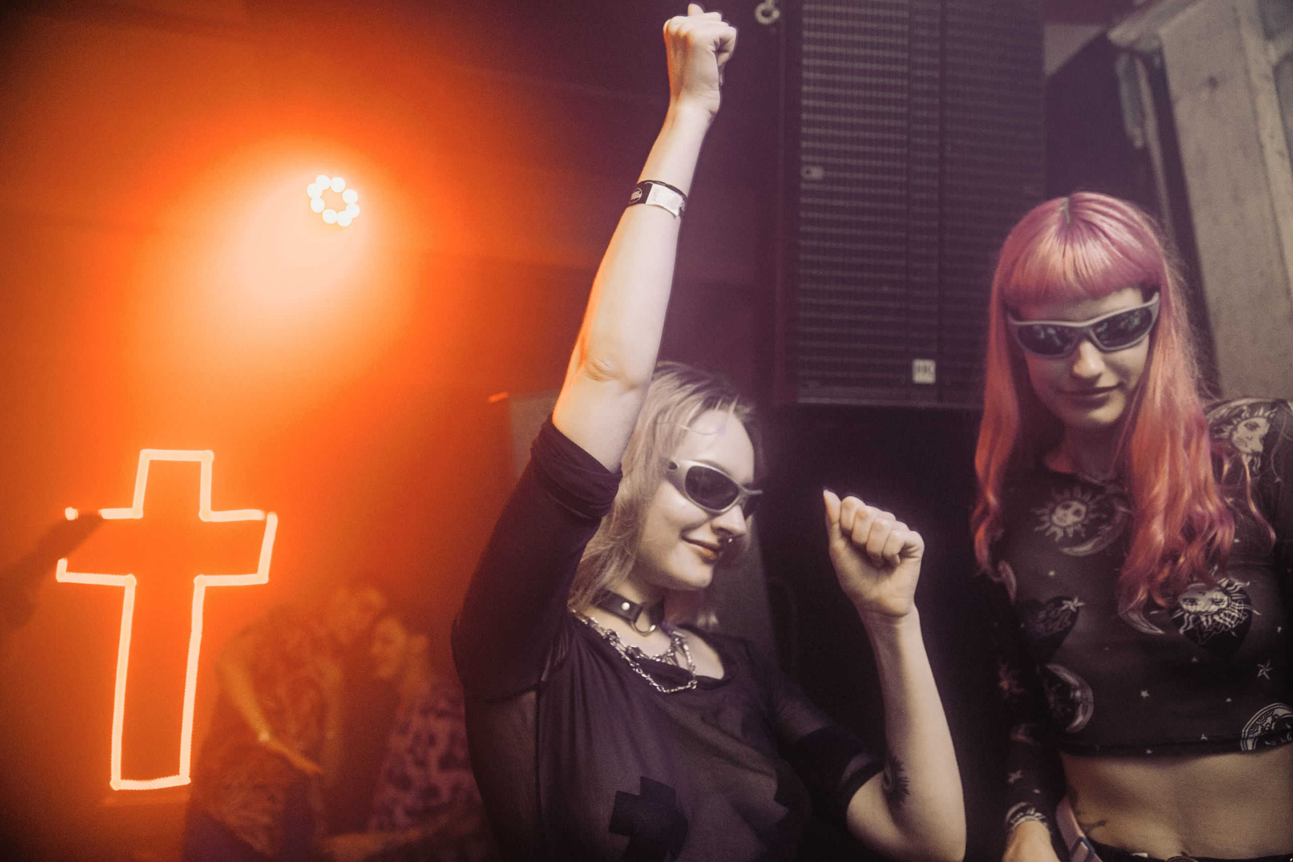 Elektroniskās mūzikas pasākums. Sandra Garanca Portrait and event photographer