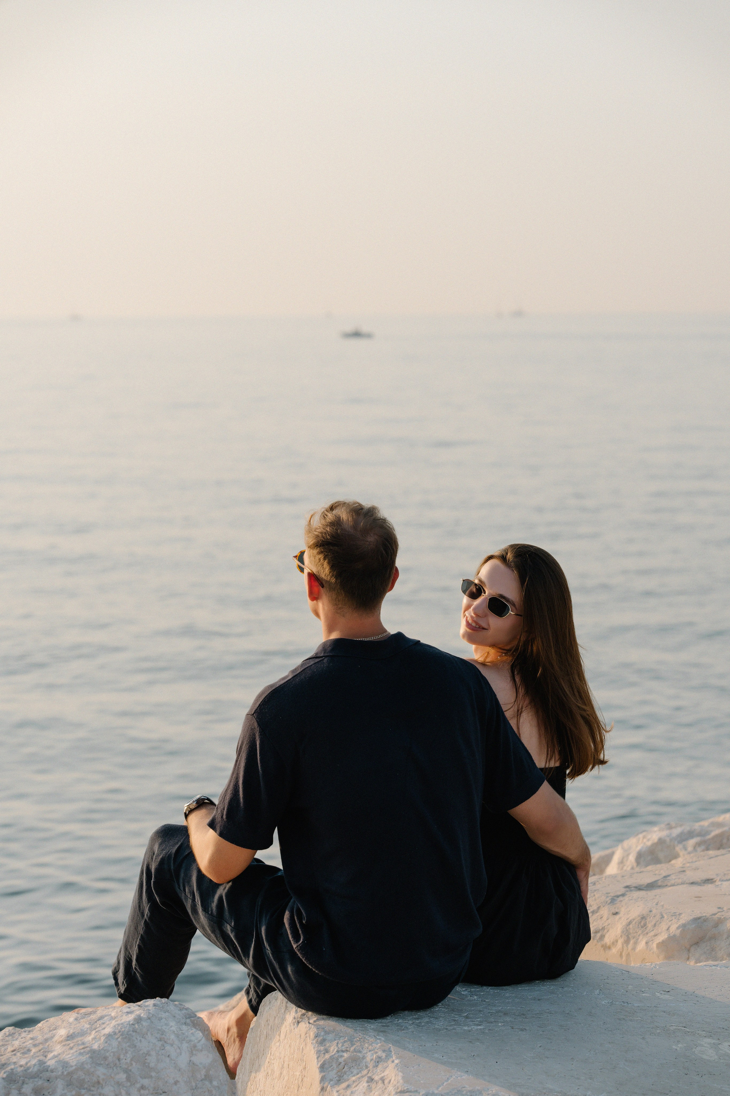 Love story at the seaside