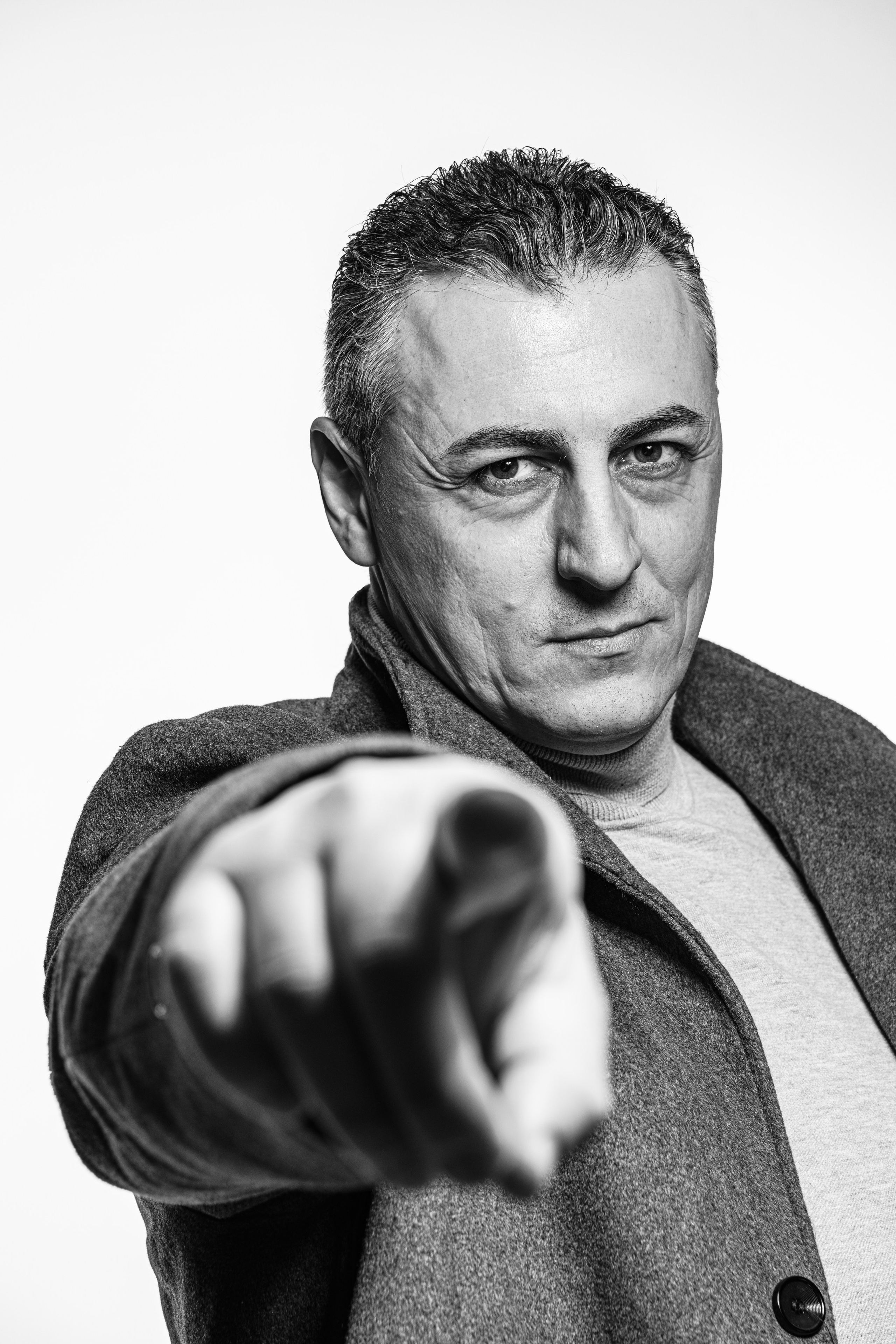 Male Portrait Photoshoot in Sofia — Stefan Portrait in Platon Style. Portrait & Boudoir Photographer in Sofia | Taymuraz Gumerov