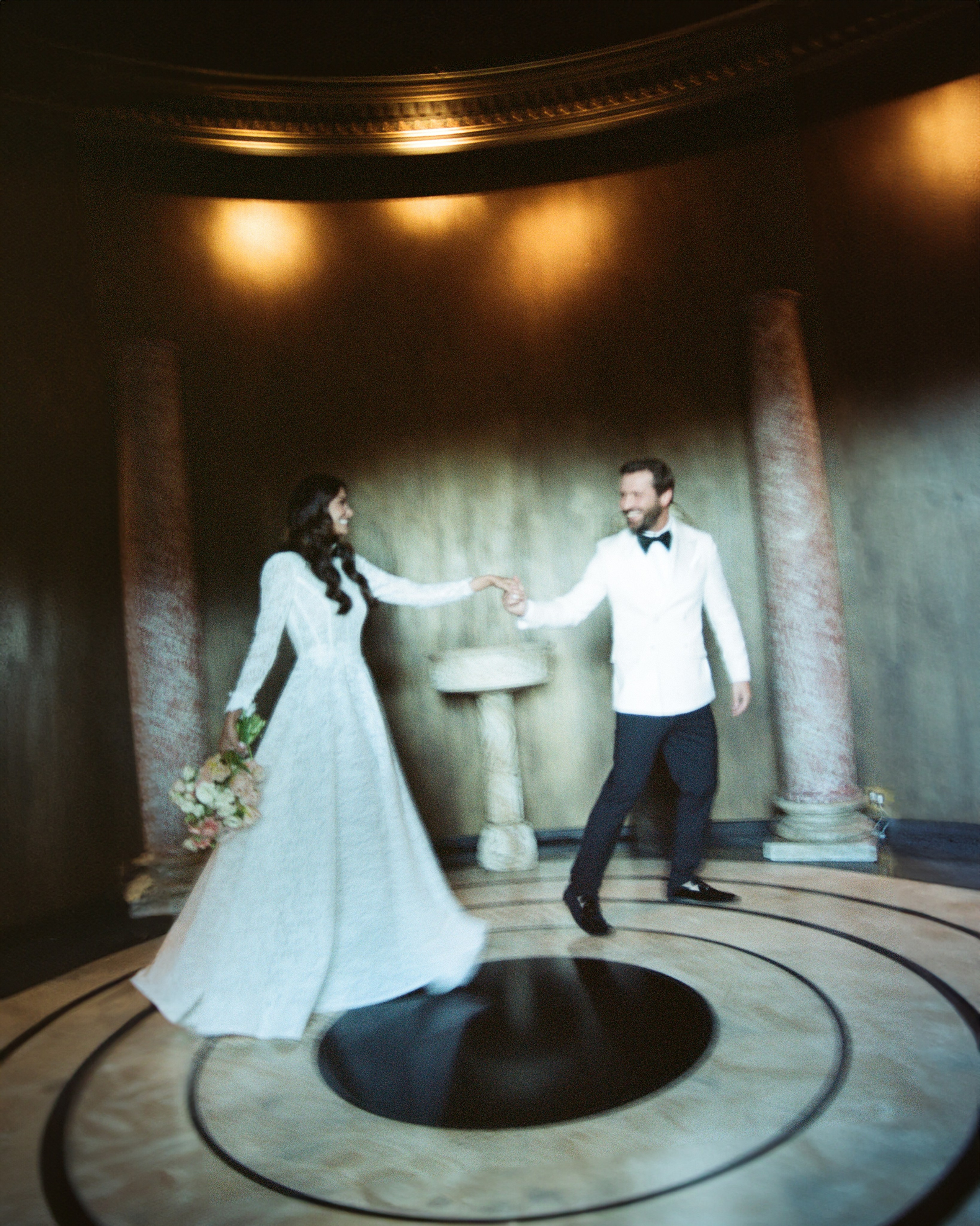 Celebrate love in the heart of Rome with a stunning wedding photoshoot at Villa Clara. Shot on Kodak Portra 400 film