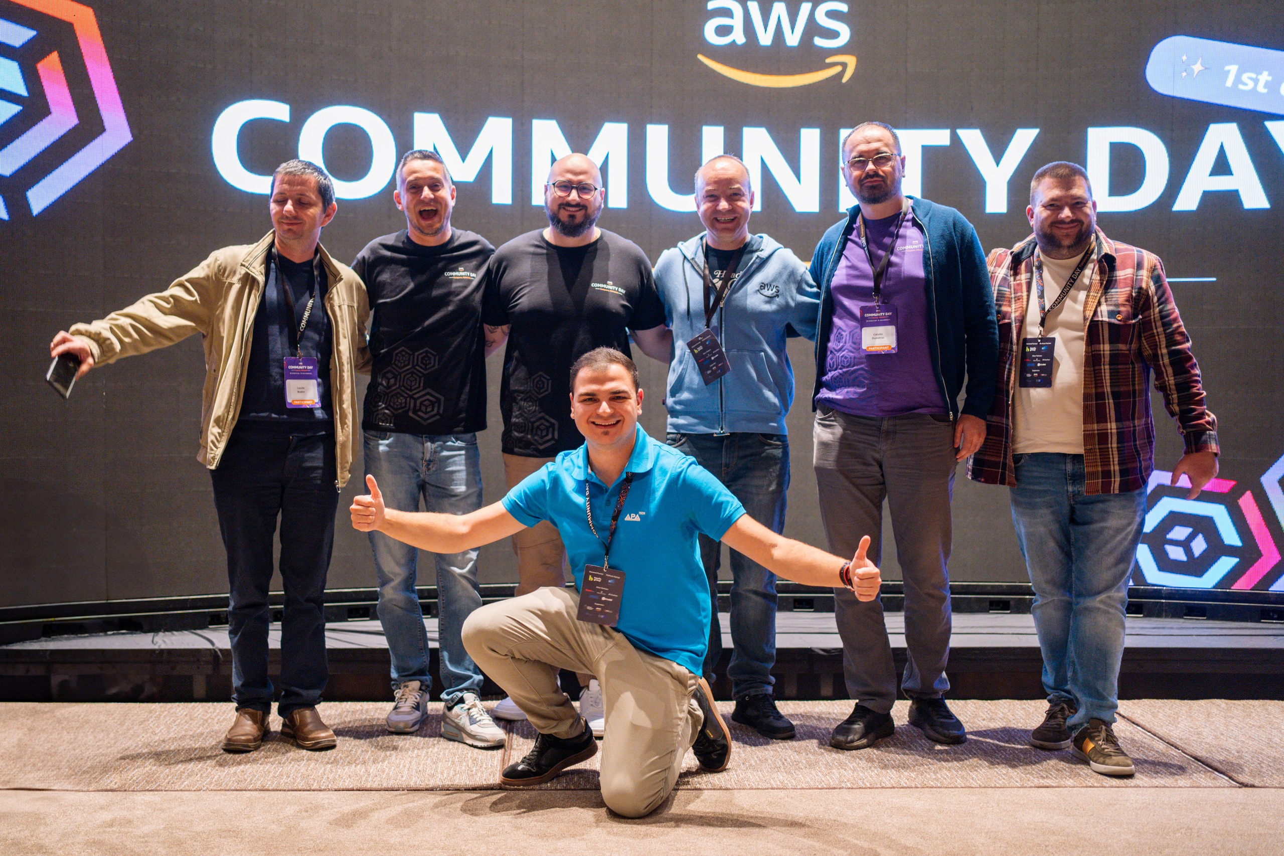 AWS Community Day Romania 2024. Cozac Cristian Photographer