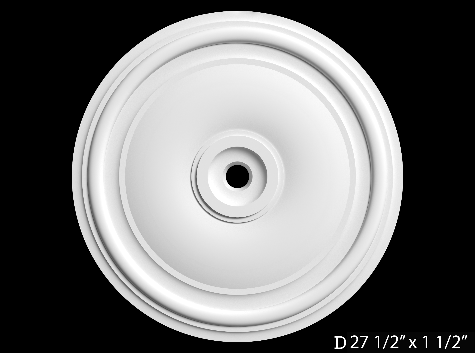 Medallions. Plaster molding