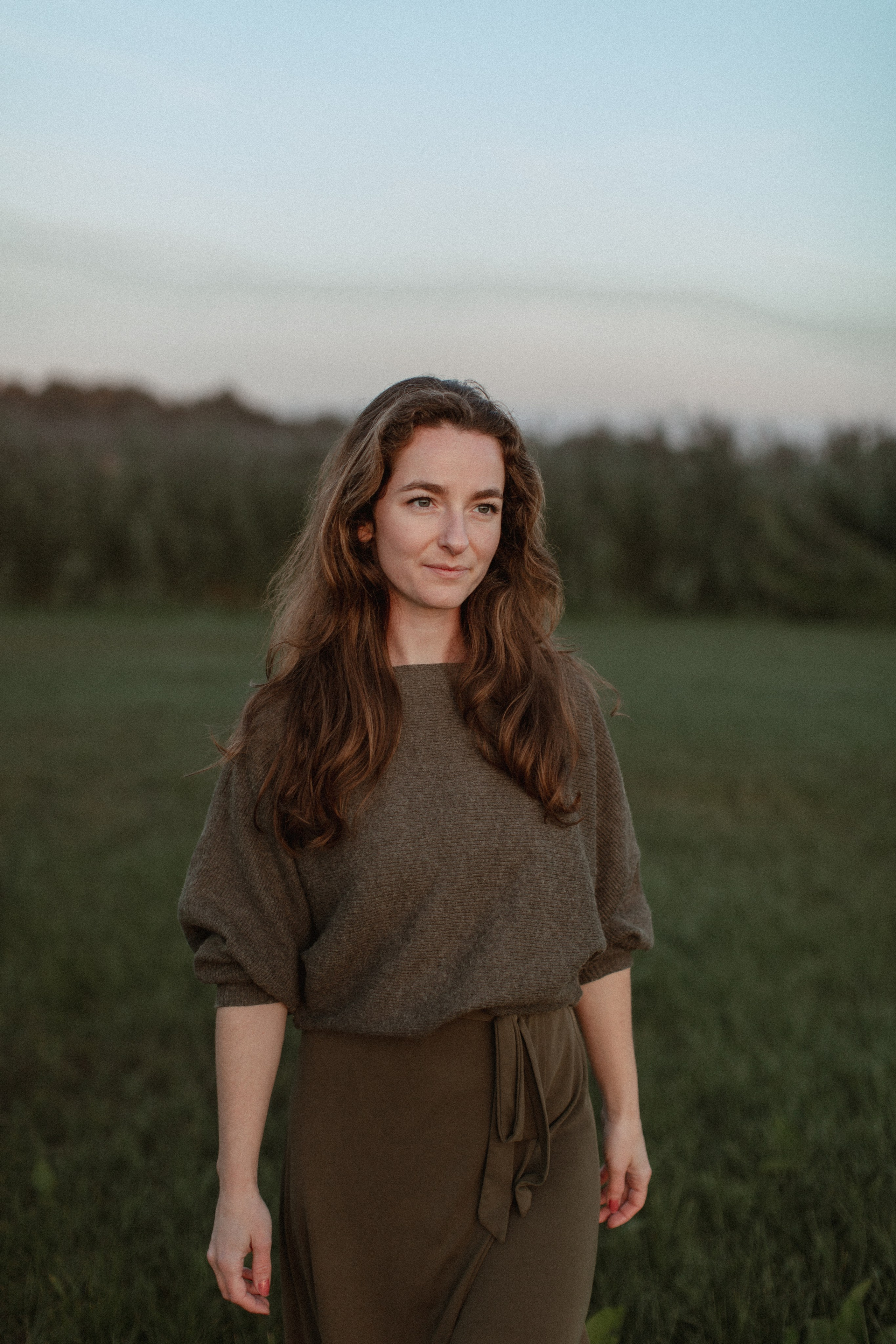 Rosana. Sunrise photoshoot. True self