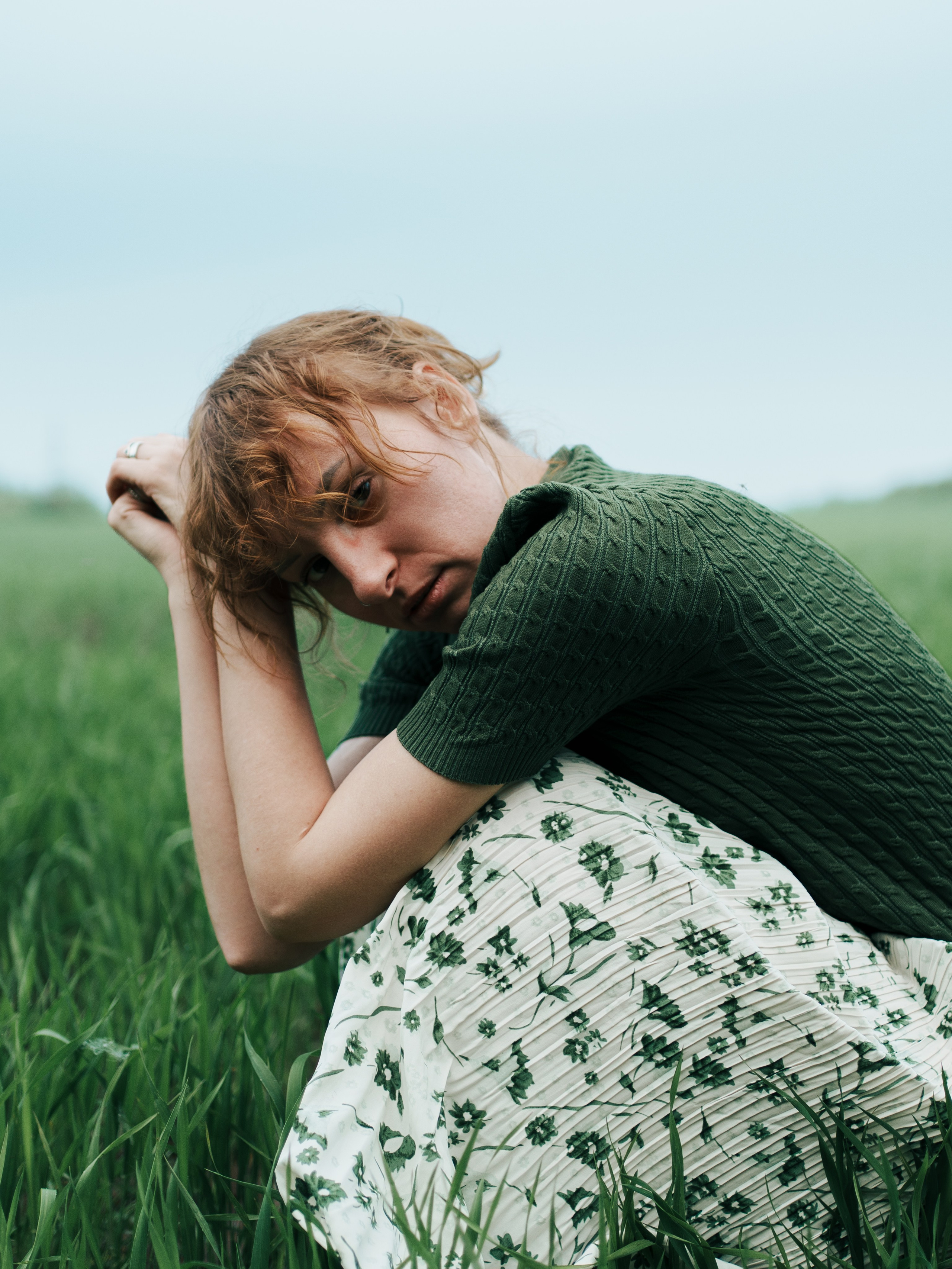 Greens. Alisha Geva женский портретный фотограф в Дубае