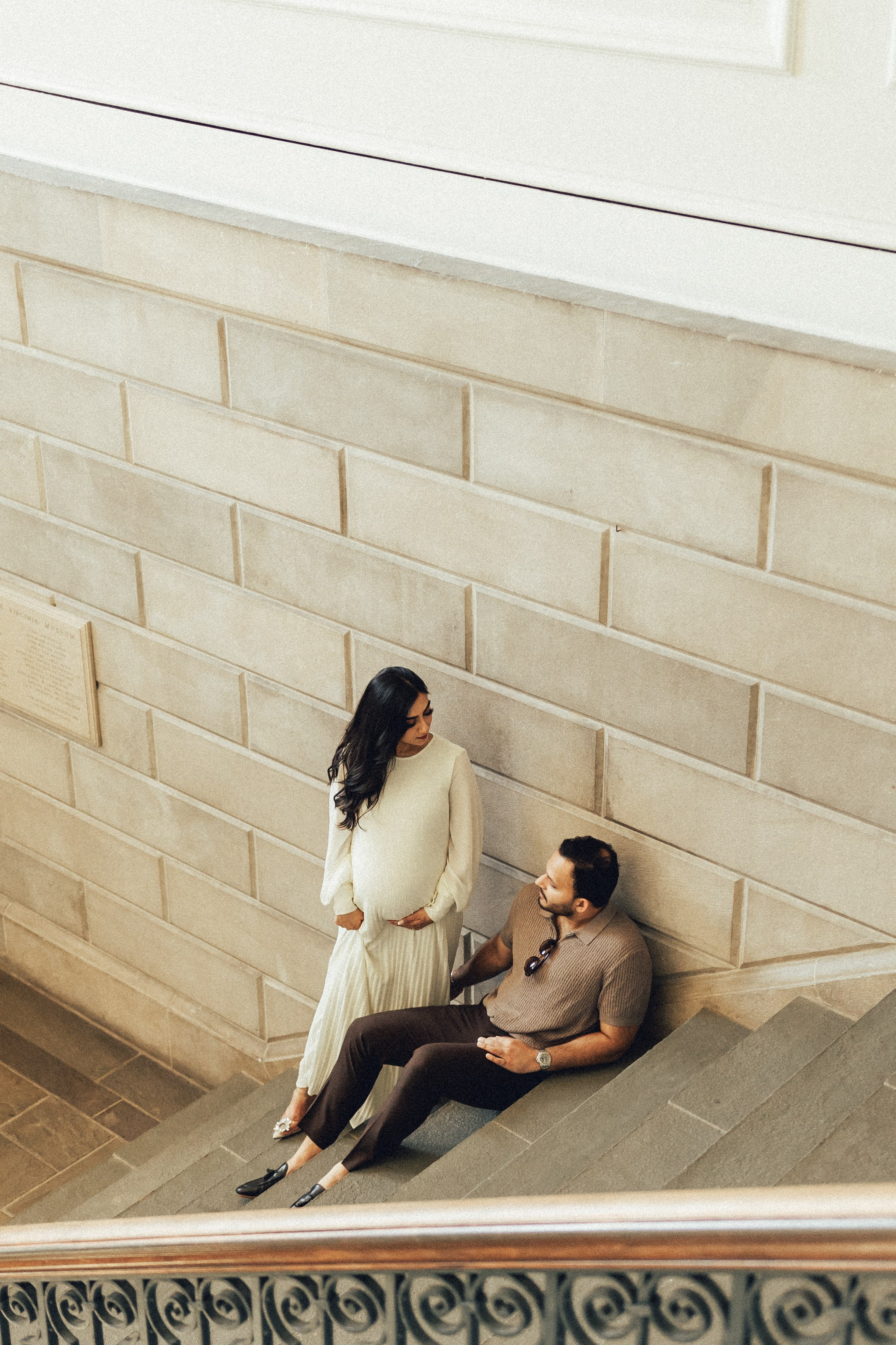 Baby Rahman Announcement. Sara Eulalia | Virginia Photographer