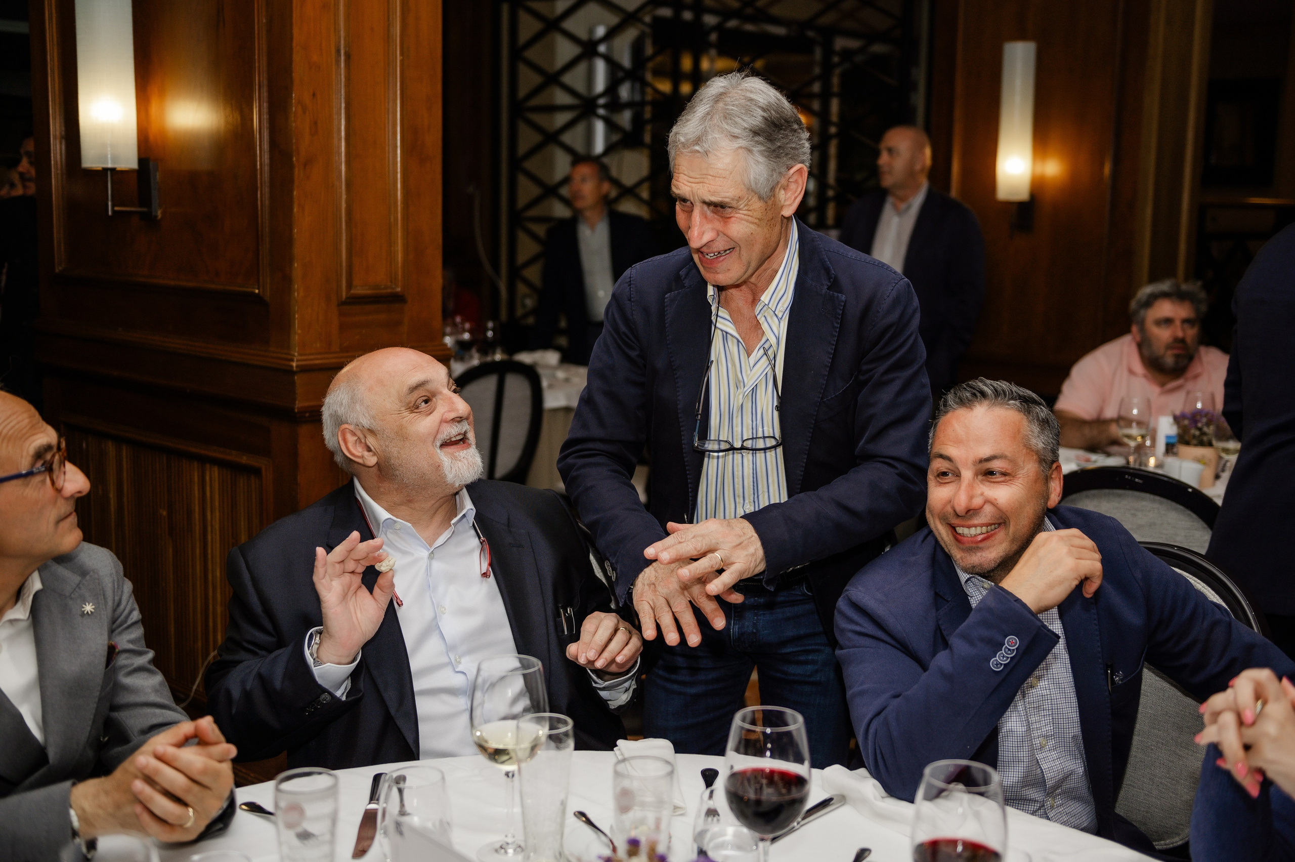 Corporate party at the restaurant — Pharma. Ваш фотограф в Лиссабоне — Анна Белова