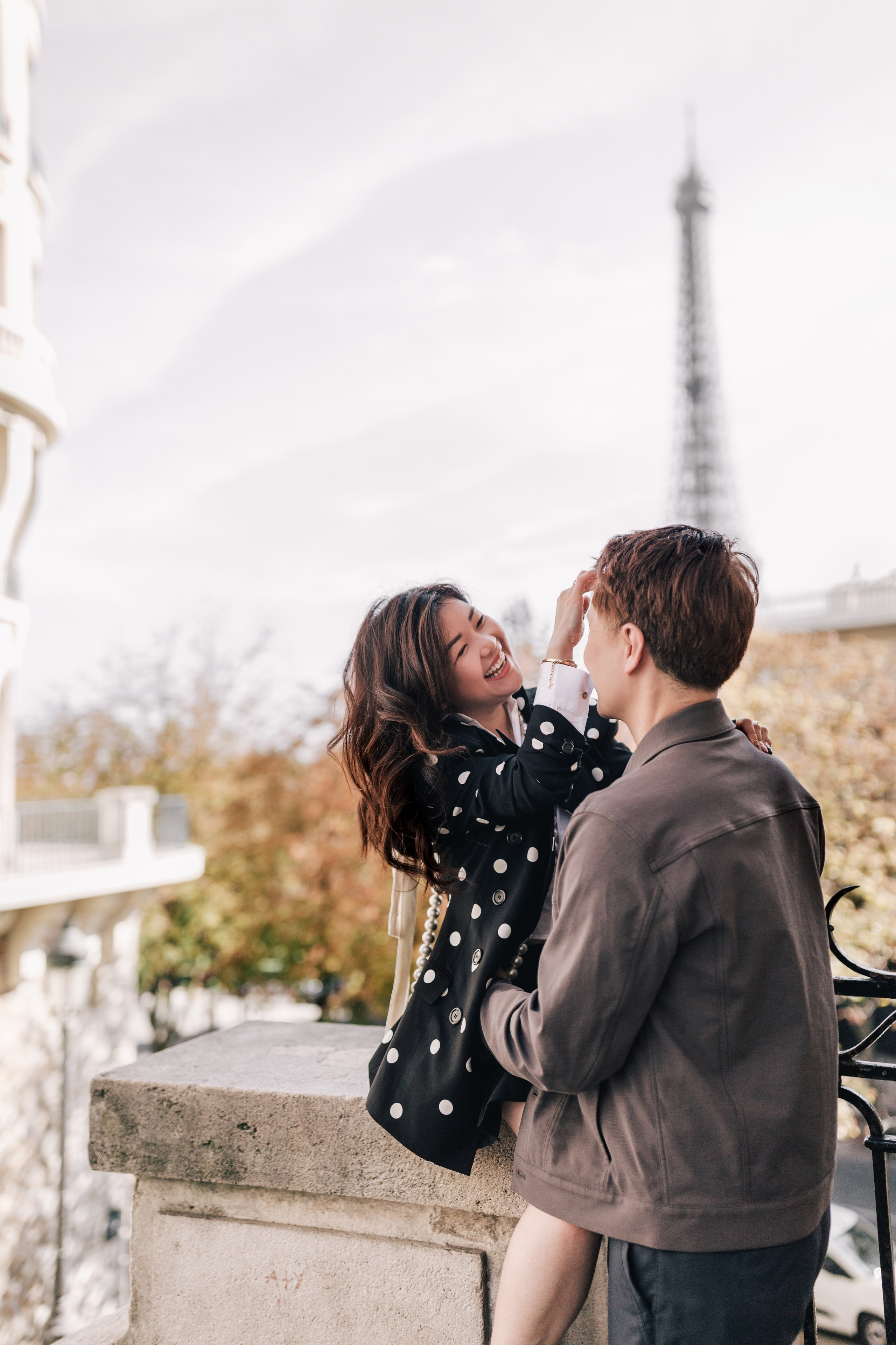 Photo-shooting in Paris (Trish & Reno). Photographe à Rouen, France