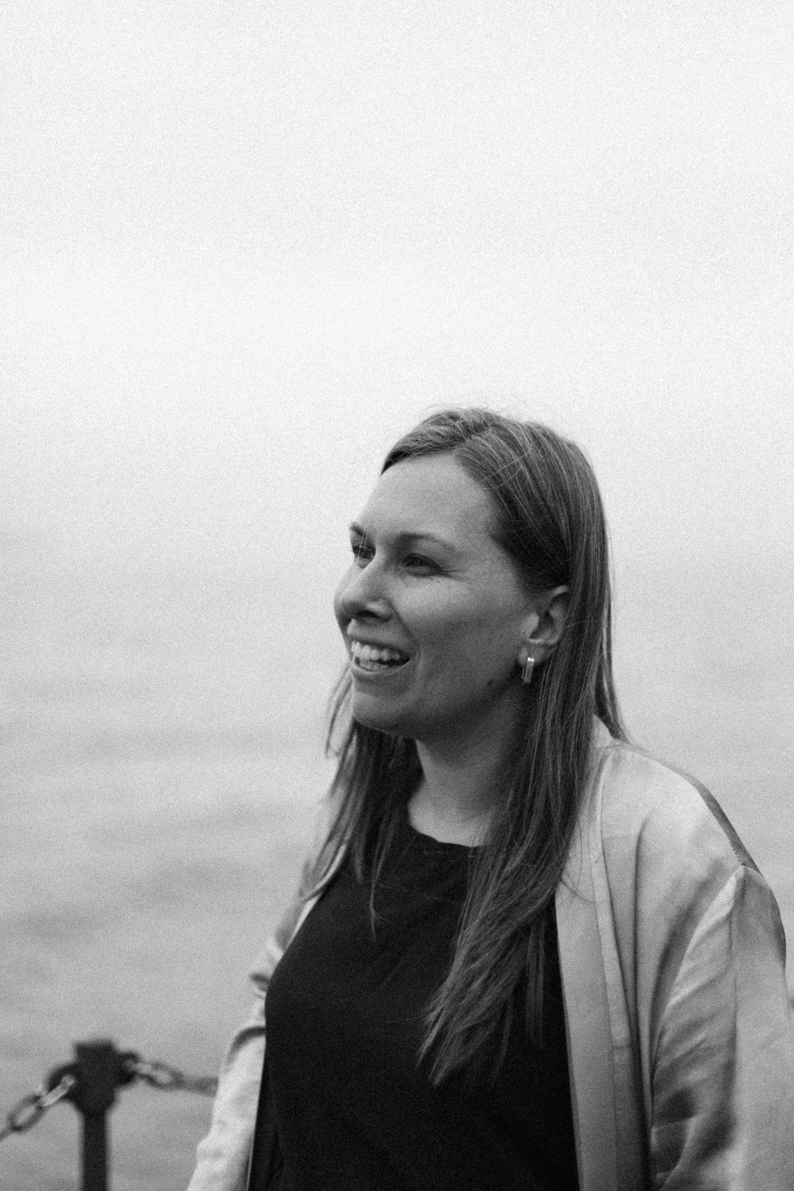 Katya near the lighthouse. Victoria Dini. Art photography in London / Folkestone, UK