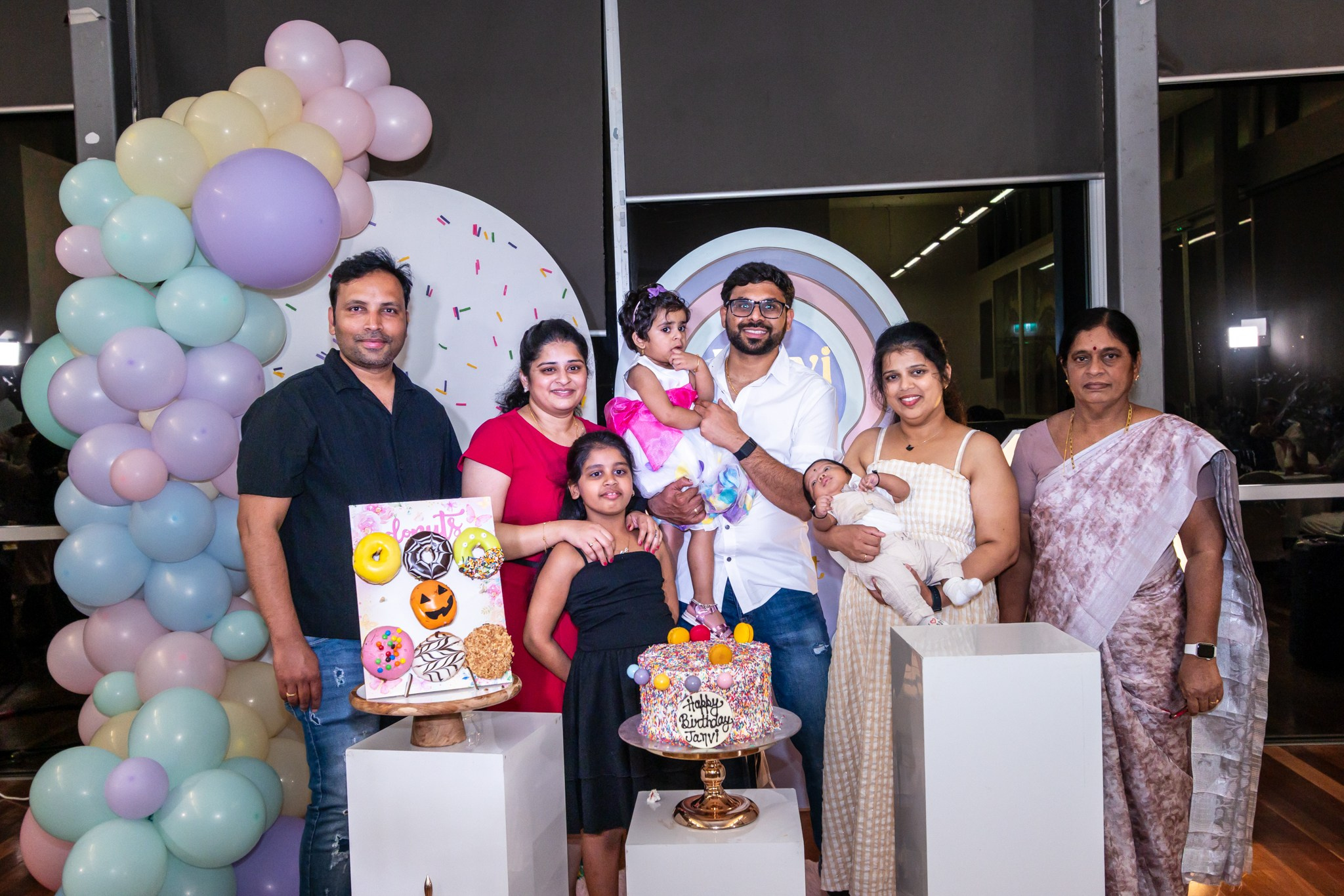 Janvi’s 1st Birthday Celebrations. MHCreative is family-oriented photographer based in SYDNEY