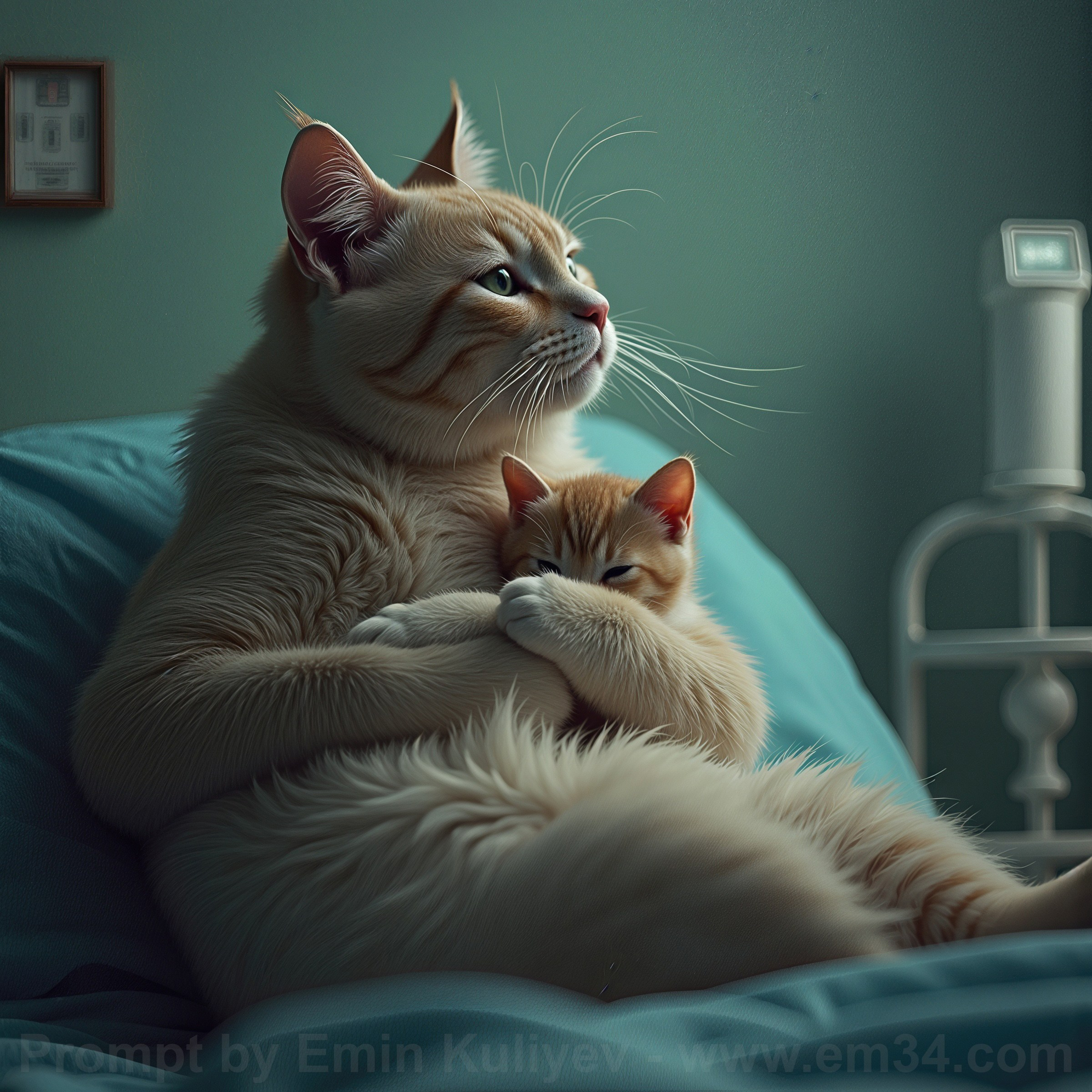 Created cats using artificial intelligence (ComfyUI). Emin Kuliyev — Award-Winning Wedding Photojournalist NYC & USA | Best Wedding Photographer Known for Candid, Timeless Moments