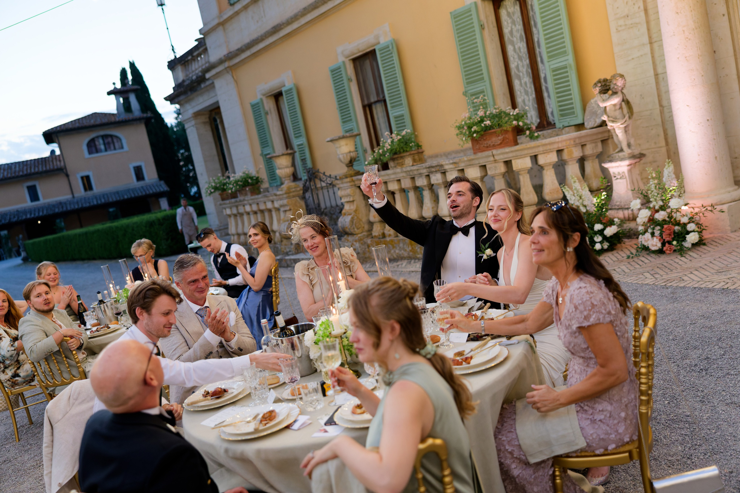 Wedding at La Torre di Pila, Umbria, Italy