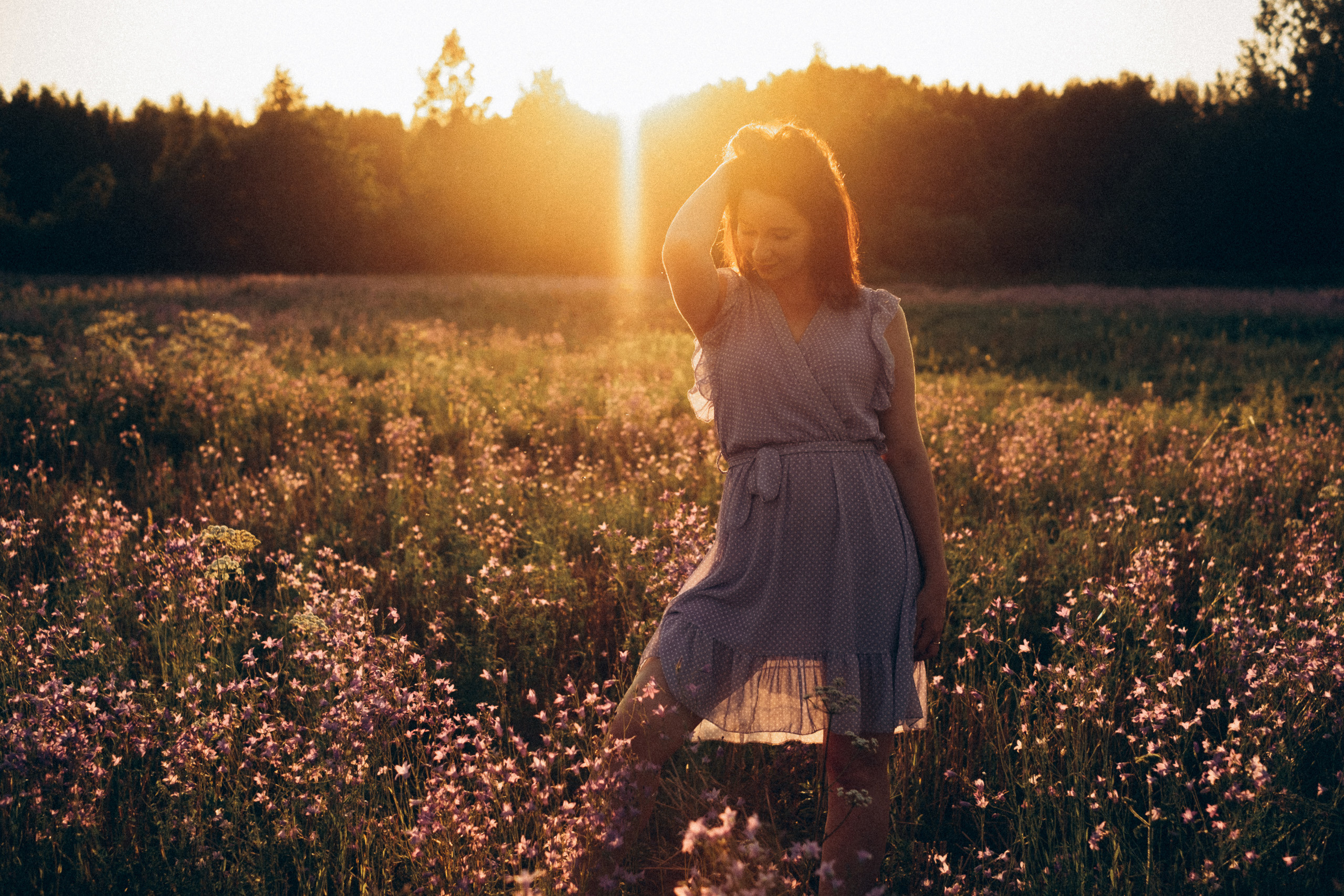 Saulgriežu sajūtu fotosesija. Kāzu × Ģimenes notikumu fotografs Edgars Kalniņš