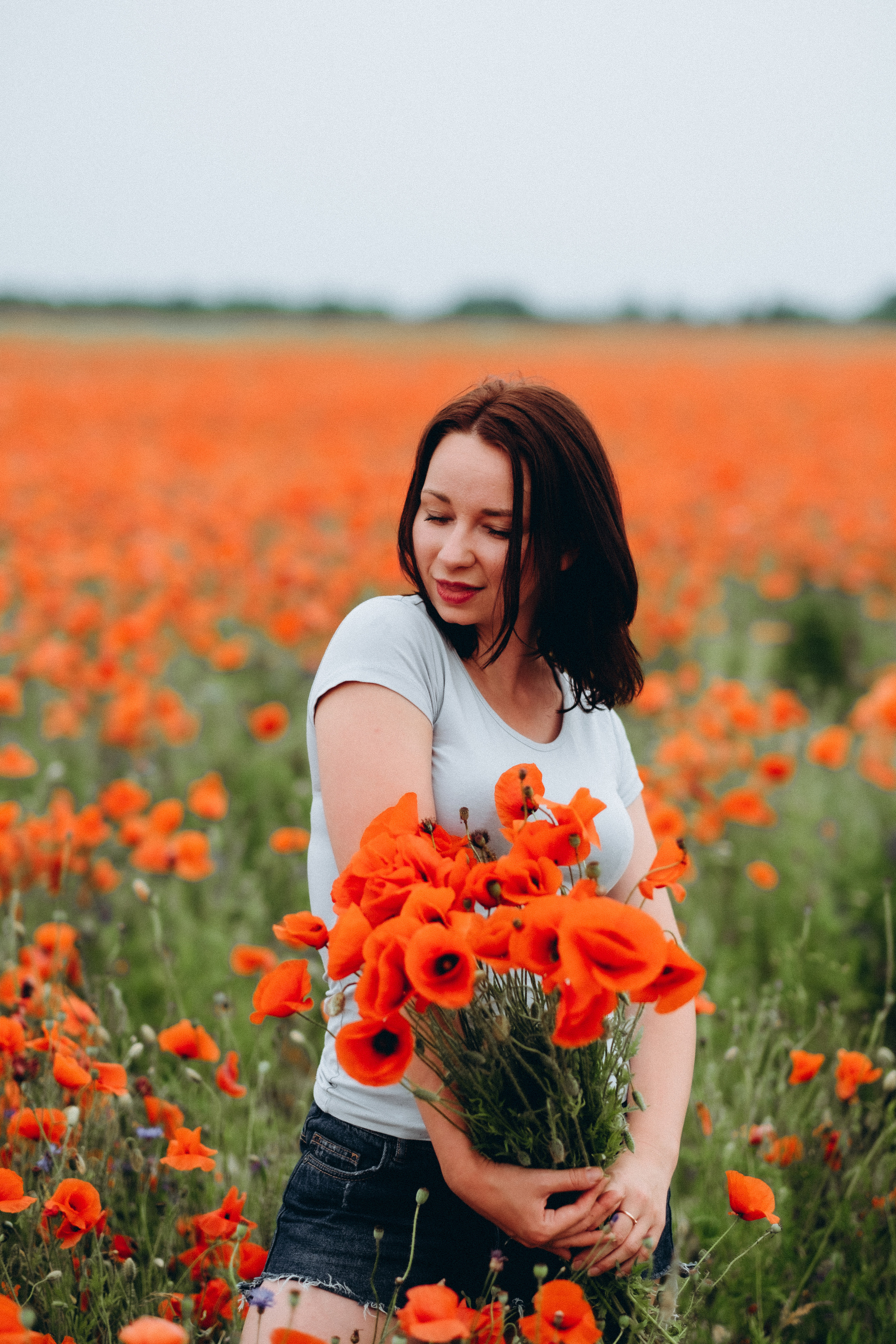 Fotosesija magoņu laukā. Kāzu × Ģimenes notikumu fotografs Edgars Kalniņš