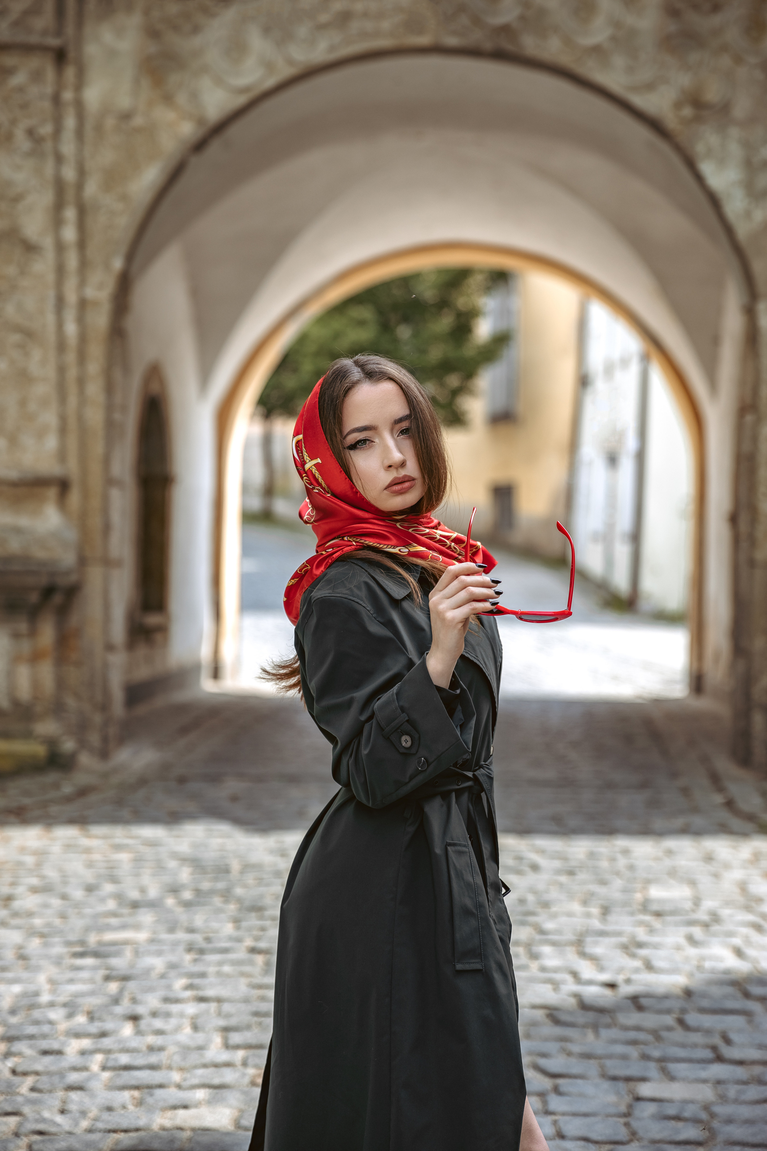 Photoshooting in Stadt