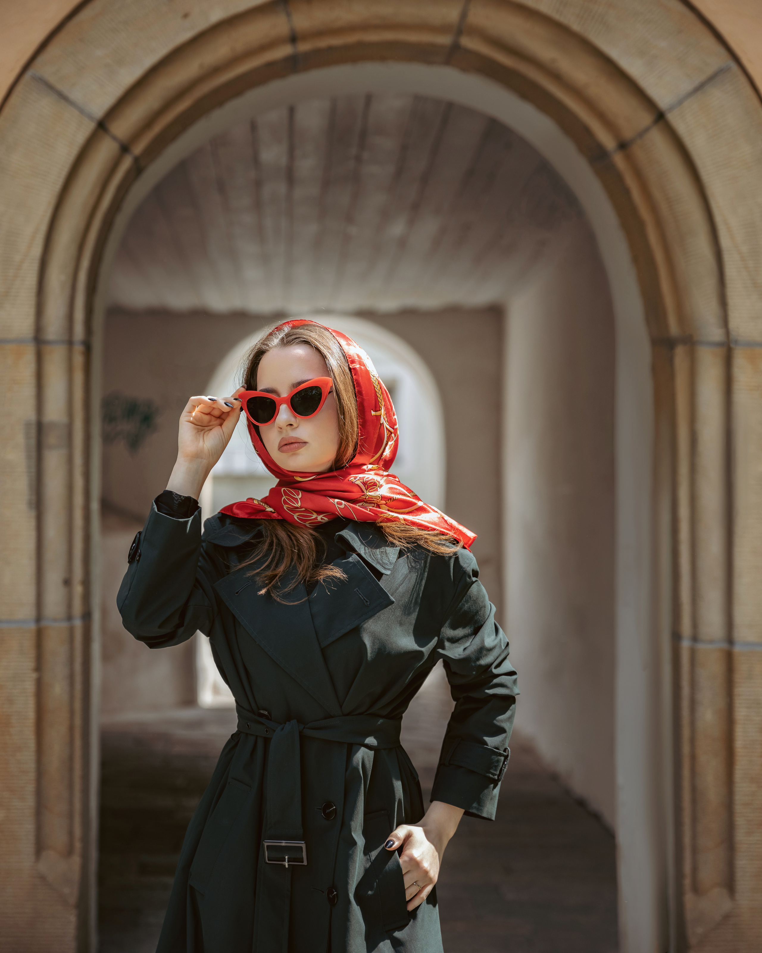 Photoshooting in Stadt