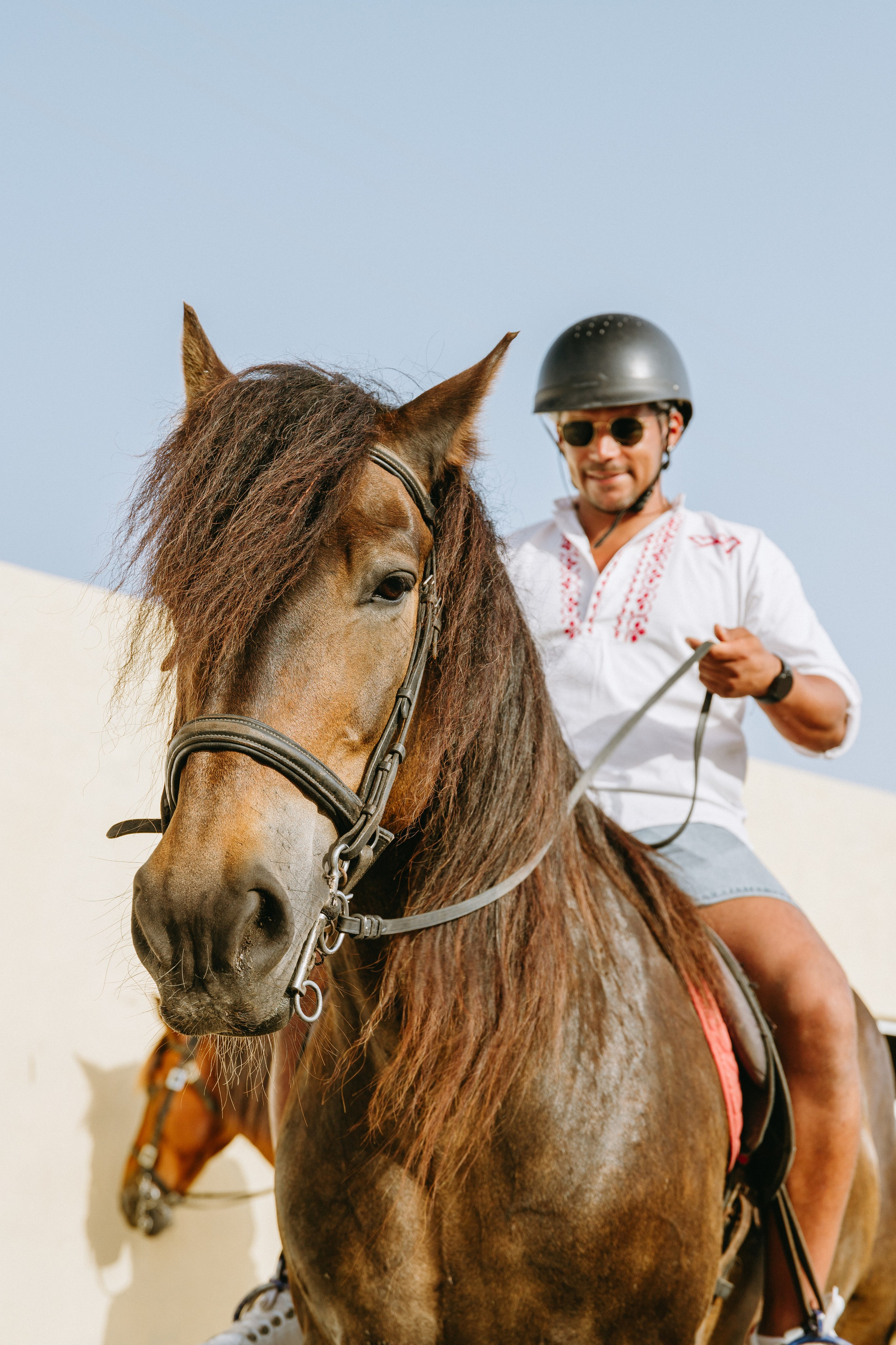 Marlene & Tiago com filhos. Passeios a Cavalo na Praia Peniche | Eco Salgados Agroturismo