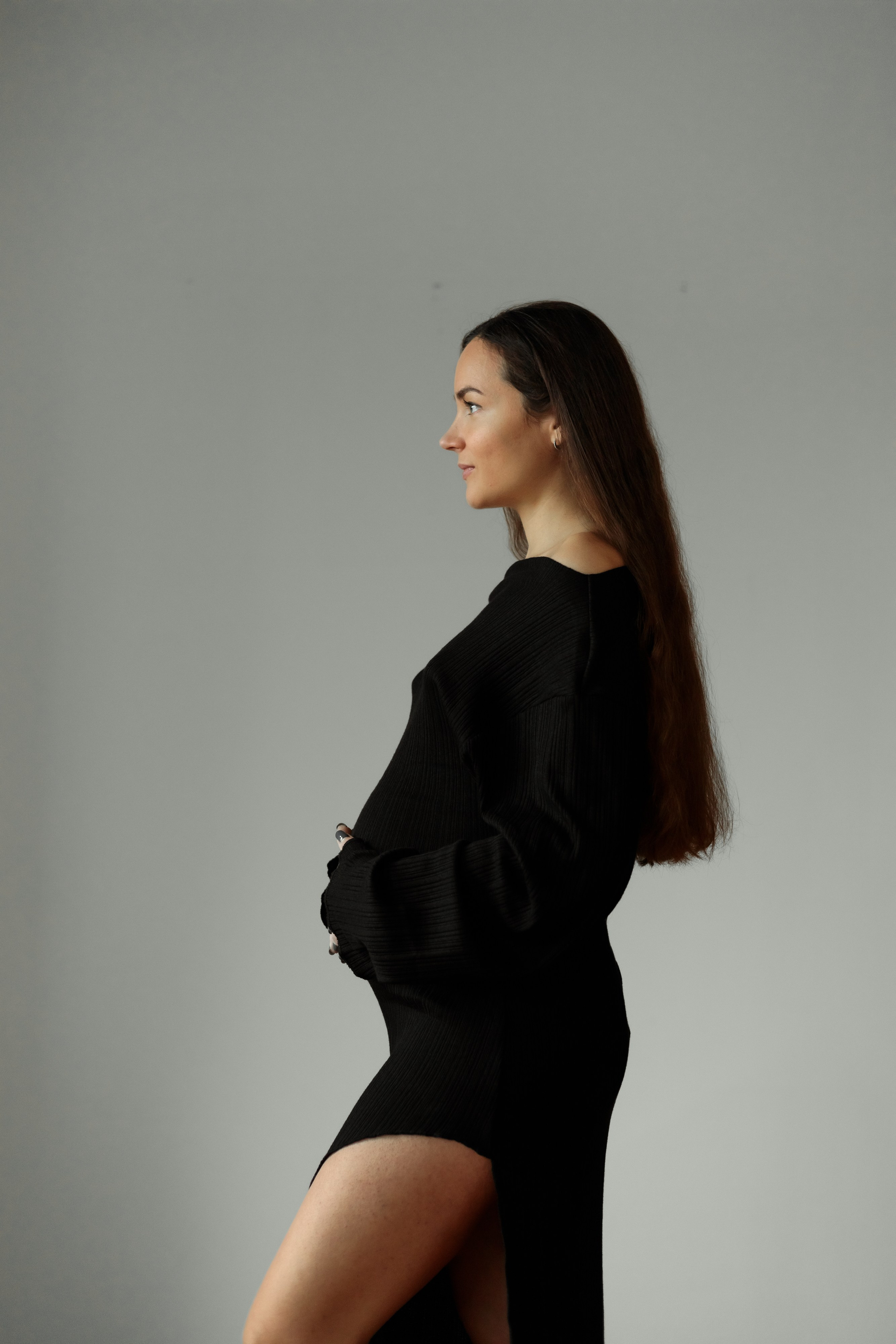 Pregnancy shooting at home. Elena Gorobets. Photographer in Zagreb