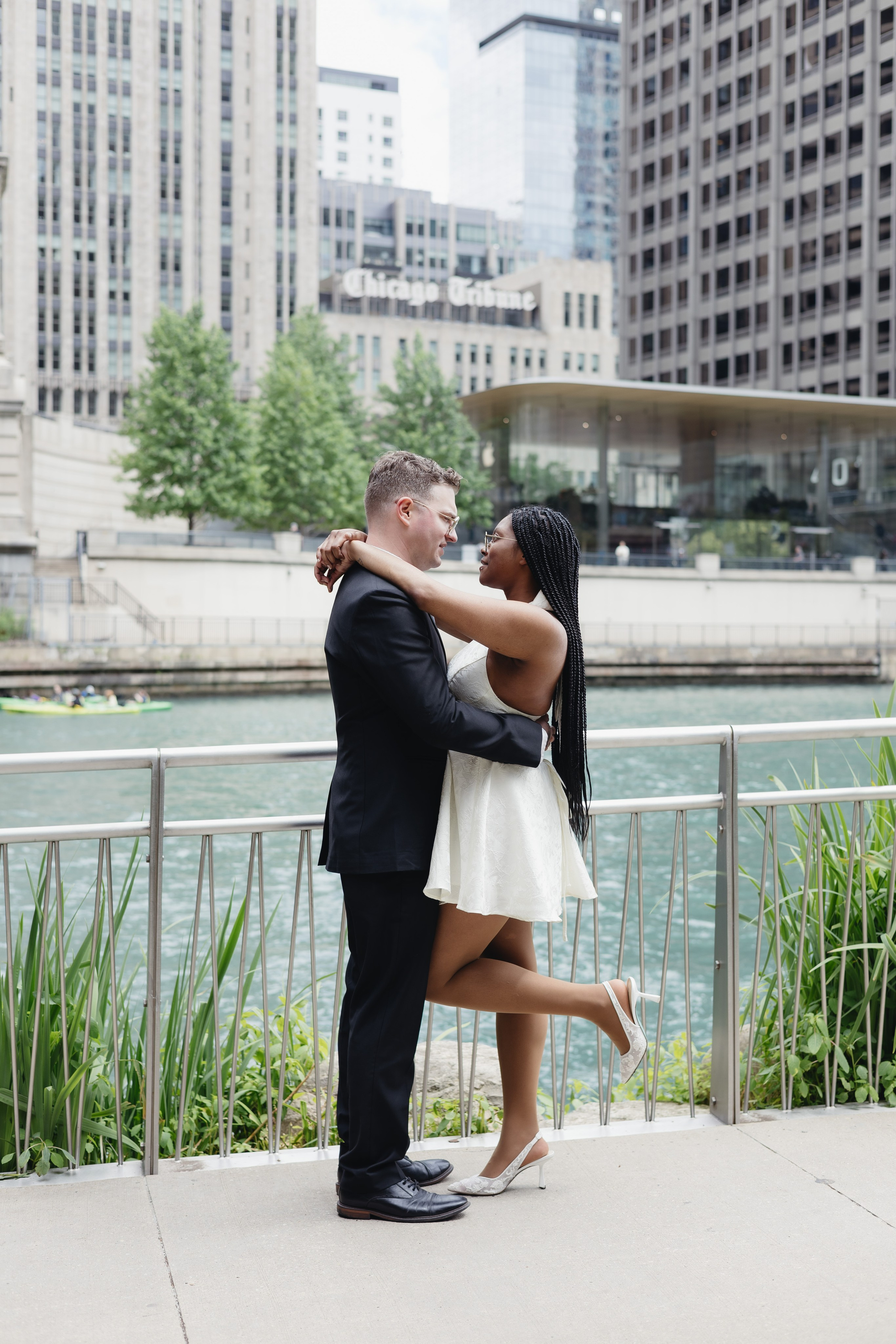 Chicago Courthouse Elopement | Jda & Rich. Chicago Wedding Photographer | Margarita Chudinova