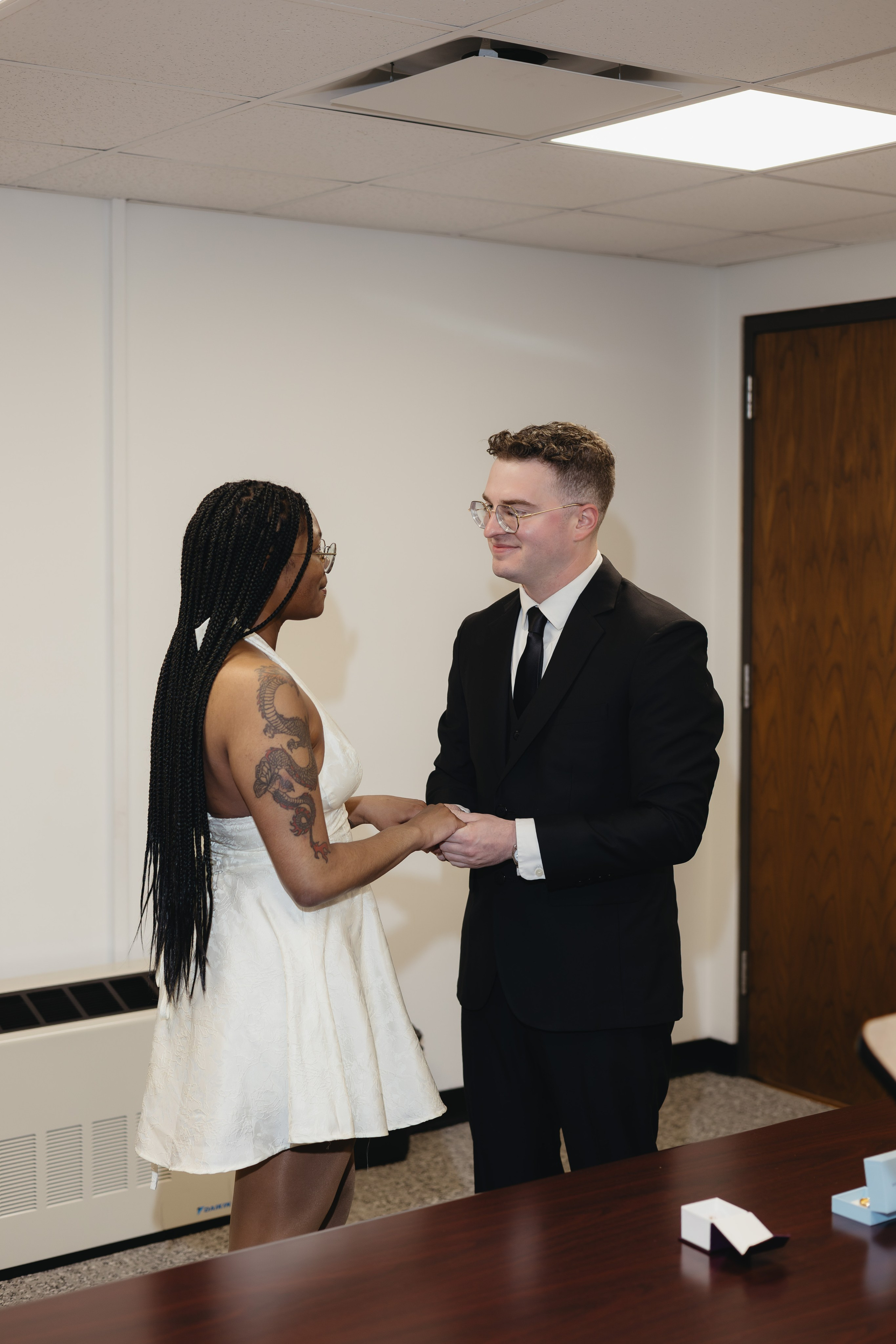 Chicago Courthouse Elopement | Jda & Rich. Chicago Wedding Photographer | Margarita Chudinova